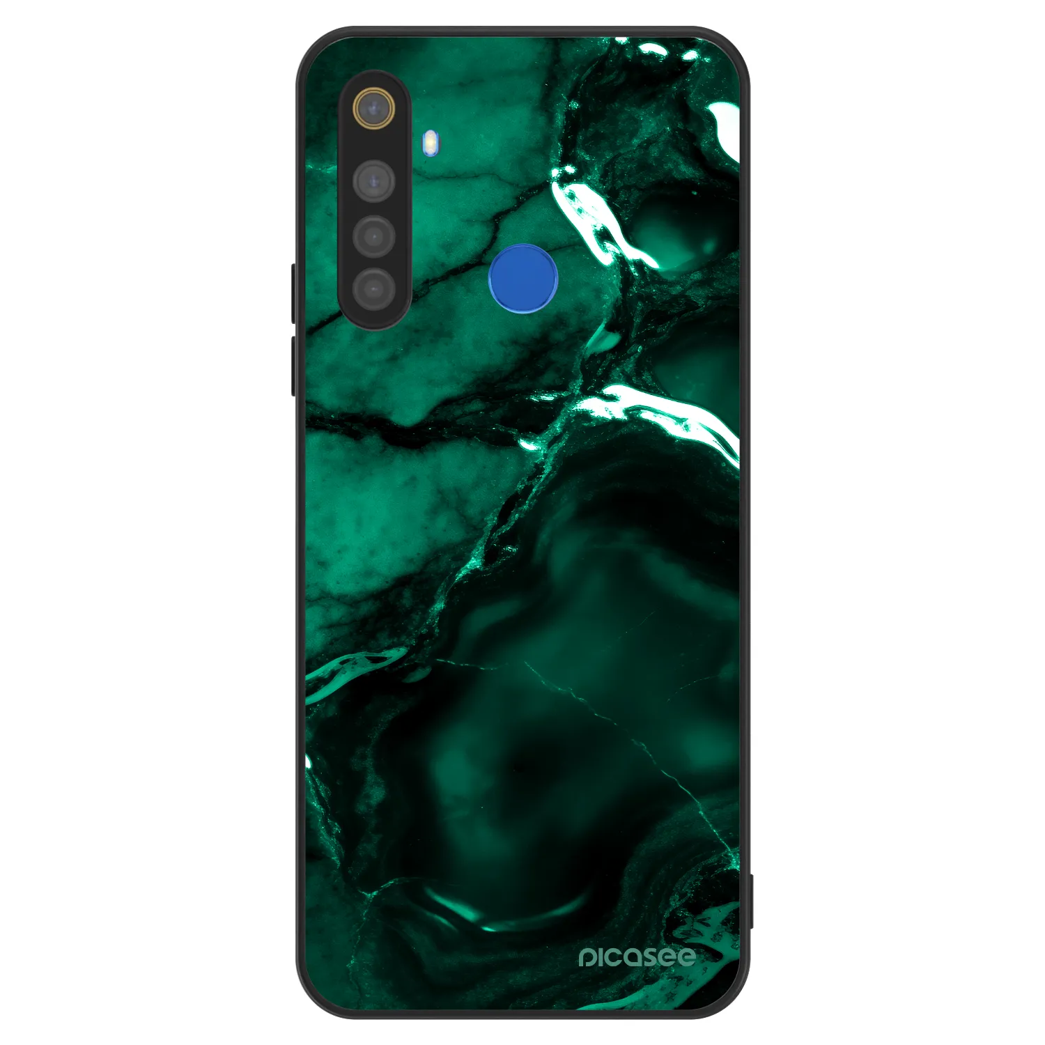 Picasee ULTIMATE CASE na Realme 5 - Dark emerald