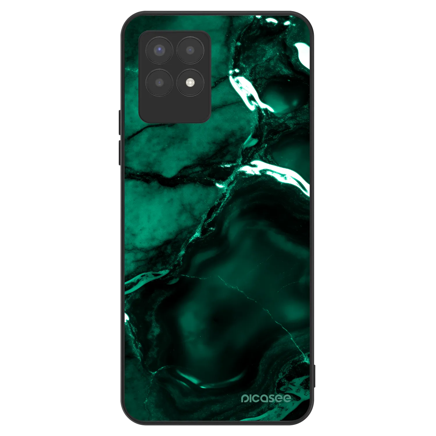 Picasee ULTIMATE CASE na Realme 8i - Dark emerald
