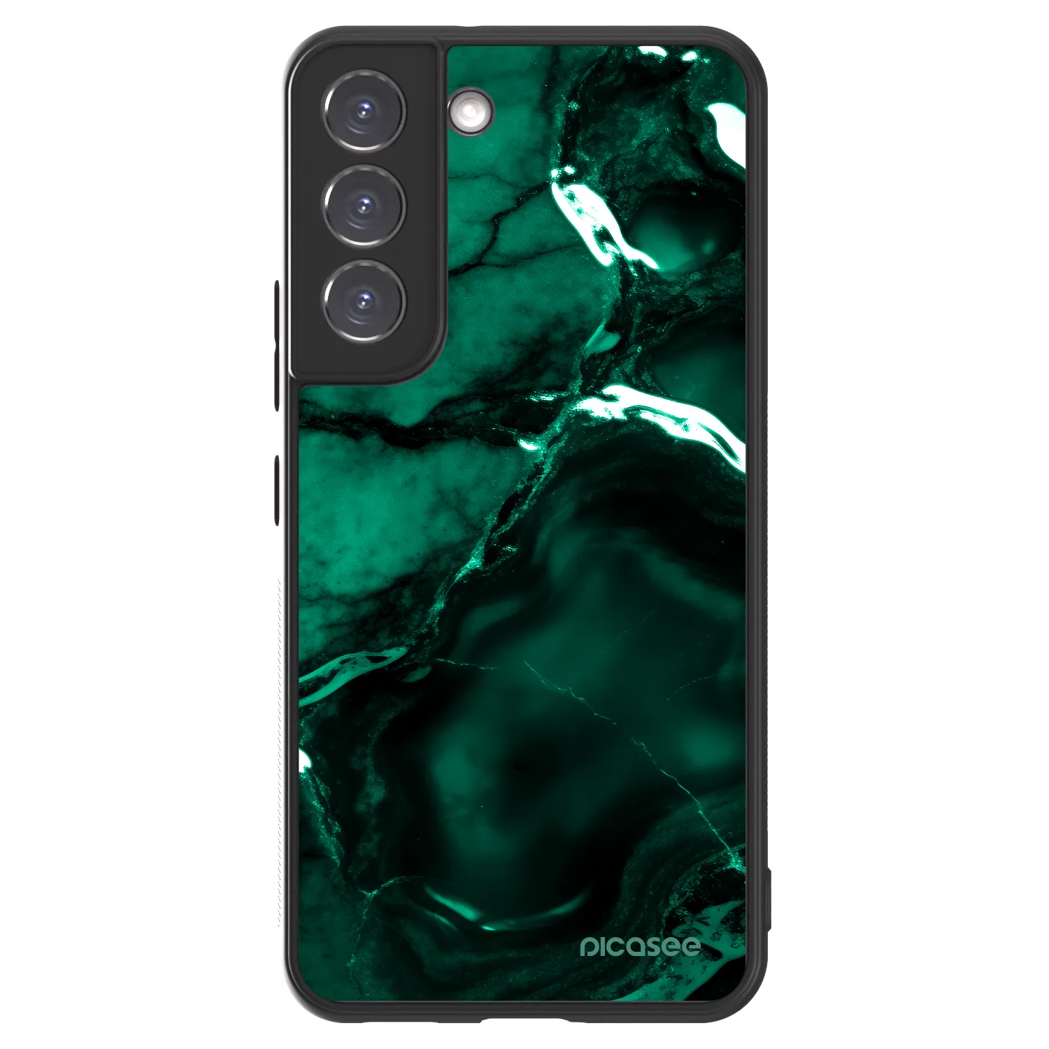 Picasee ULTIMATE CASE na Samsung Galaxy S22 5G - Dark emerald
