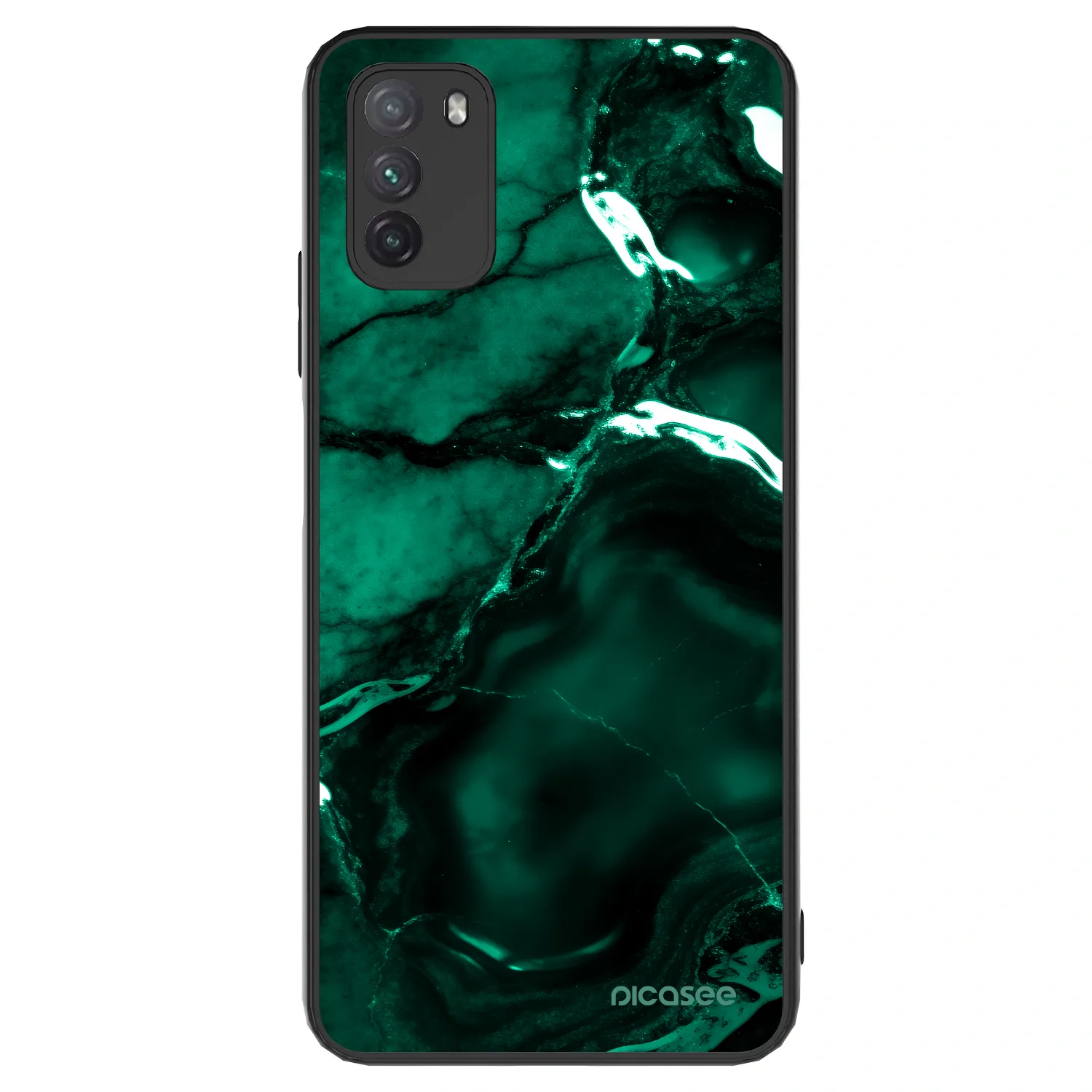 Picasee ULTIMATE CASE na Xiaomi Poco M3 - Dark emerald