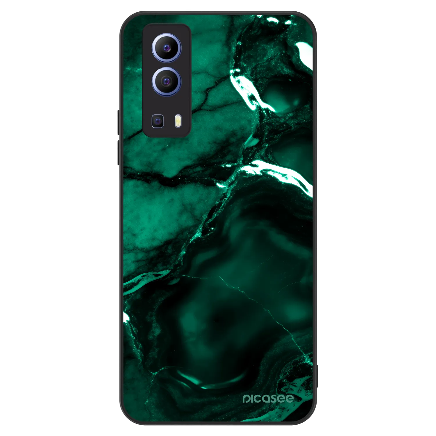 Picasee ULTIMATE CASE na Vivo Y52 5G - Dark emerald