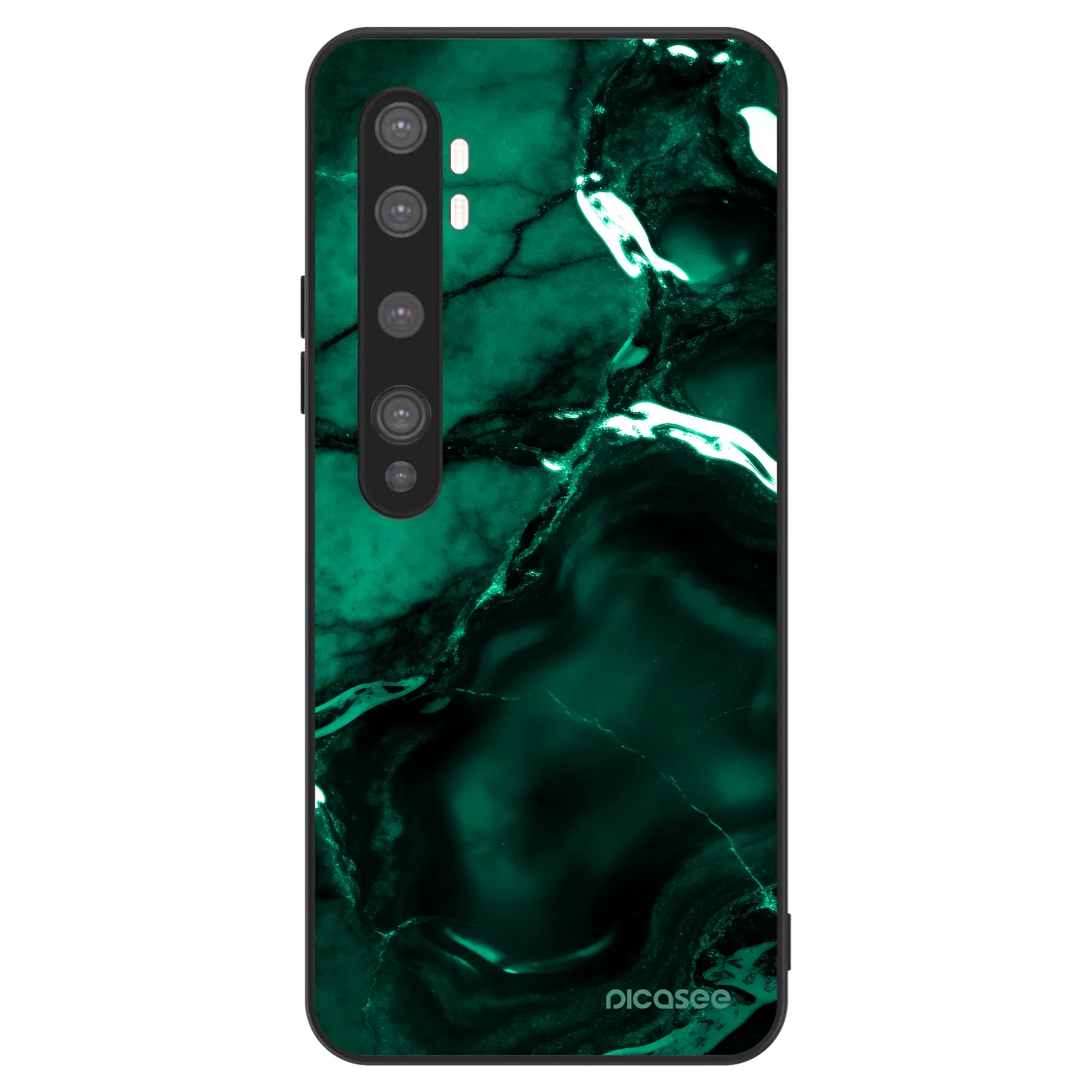 Picasee ULTIMATE CASE na Xiaomi Mi Note 10 (Pro) - Dark emerald
