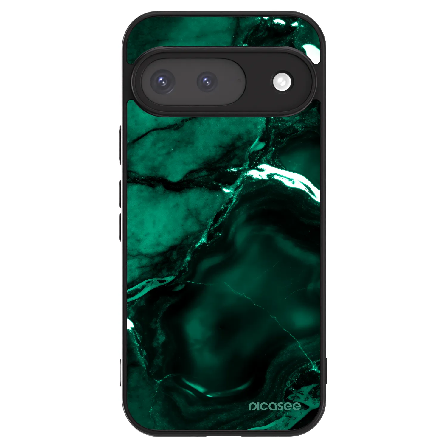 Picasee ULTIMATE CASE na Google Pixel 9 - Dark emerald