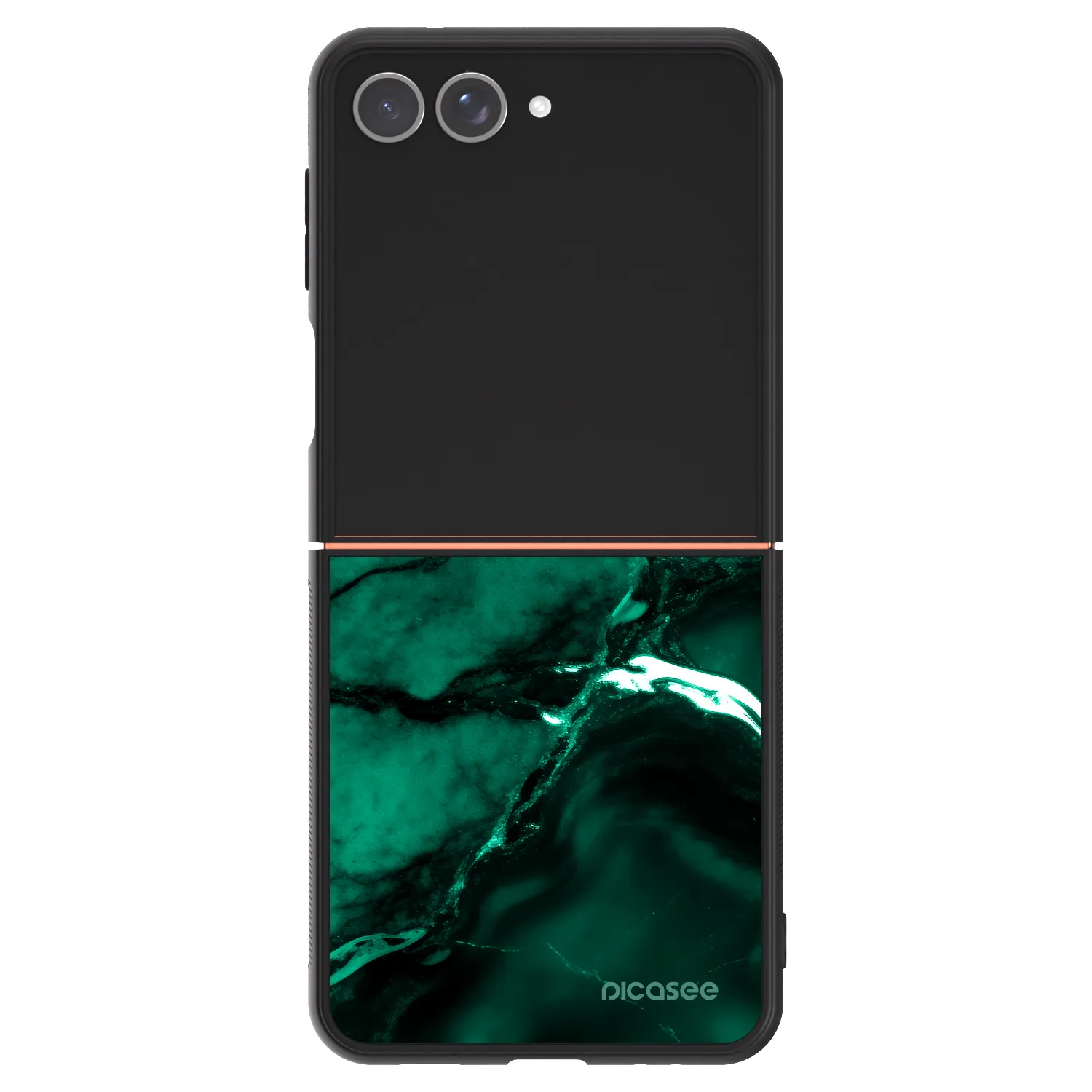 Picasee ULTIMATE CASE na Samsung Galaxy Z Flip7 5G - Dark emerald