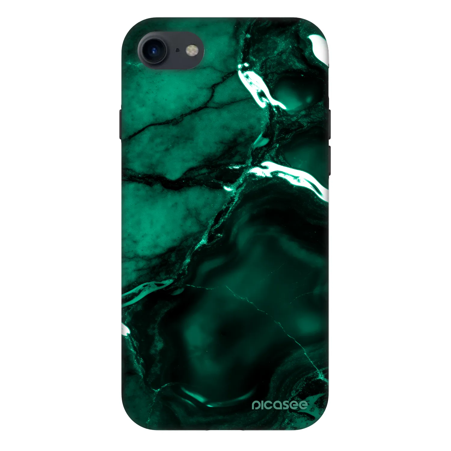 Picasee Fashion Case na Apple iPhone 7 - Dark emerald