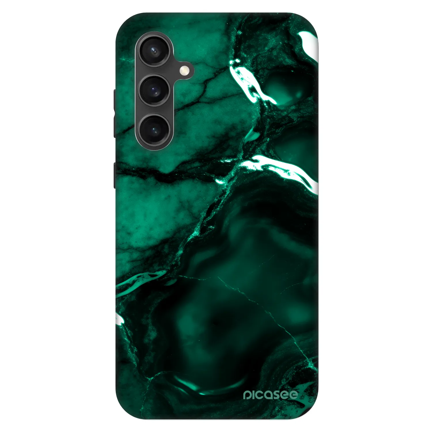 Picasee Fashion Case na Samsung Galaxy S23 FE S711B - Dark emerald