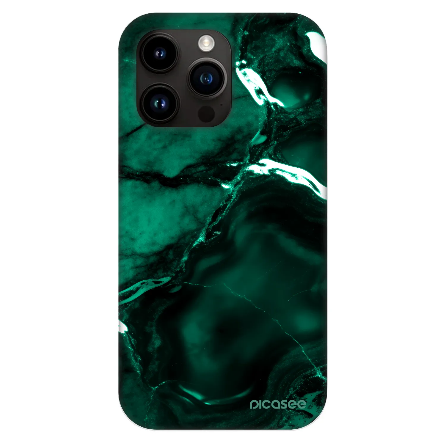 Picasee Fashion Case MagSafe na Apple iPhone 13 Pro - Dark emerald