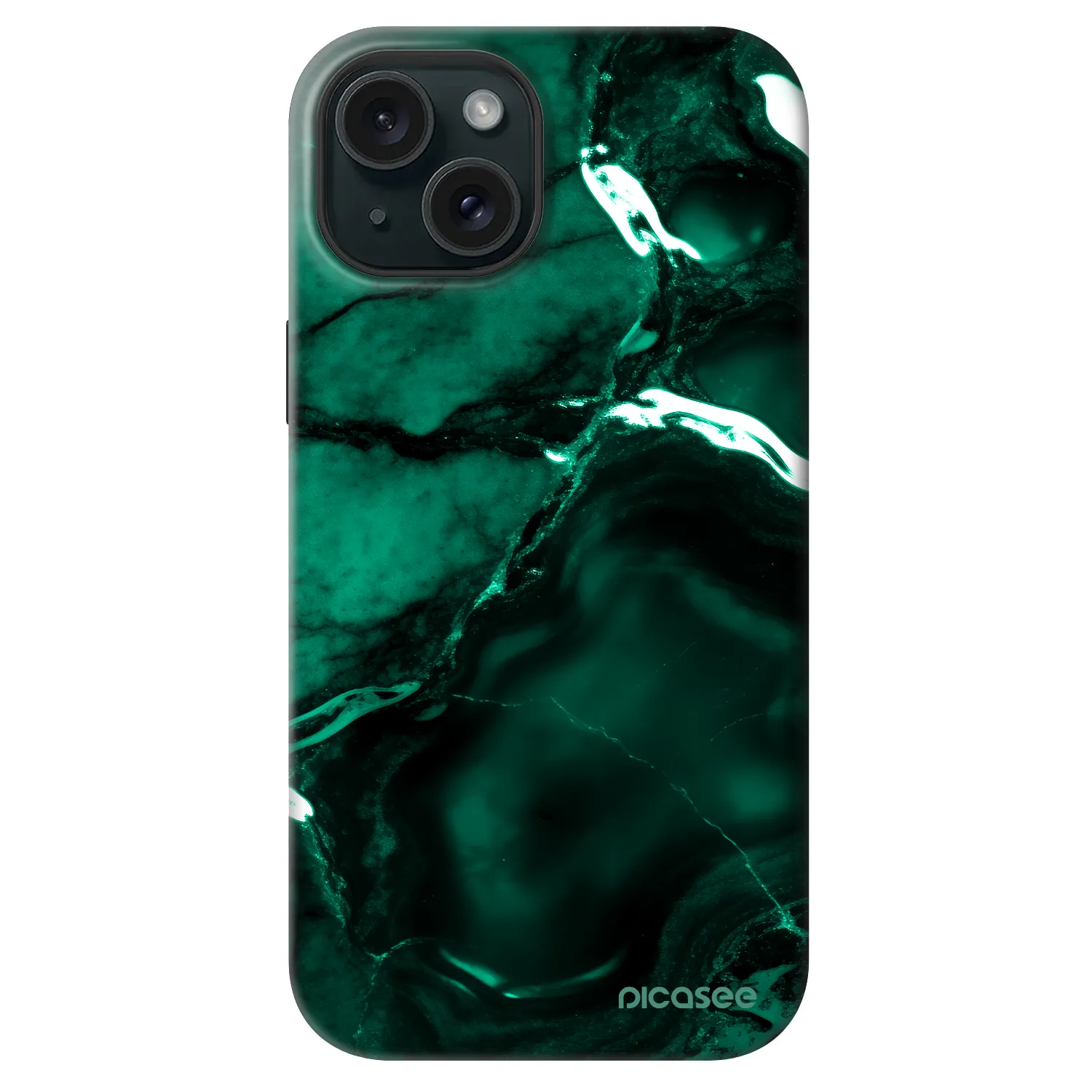Picasee Fashion Case MagSafe na Apple iPhone 14 - Dark emerald