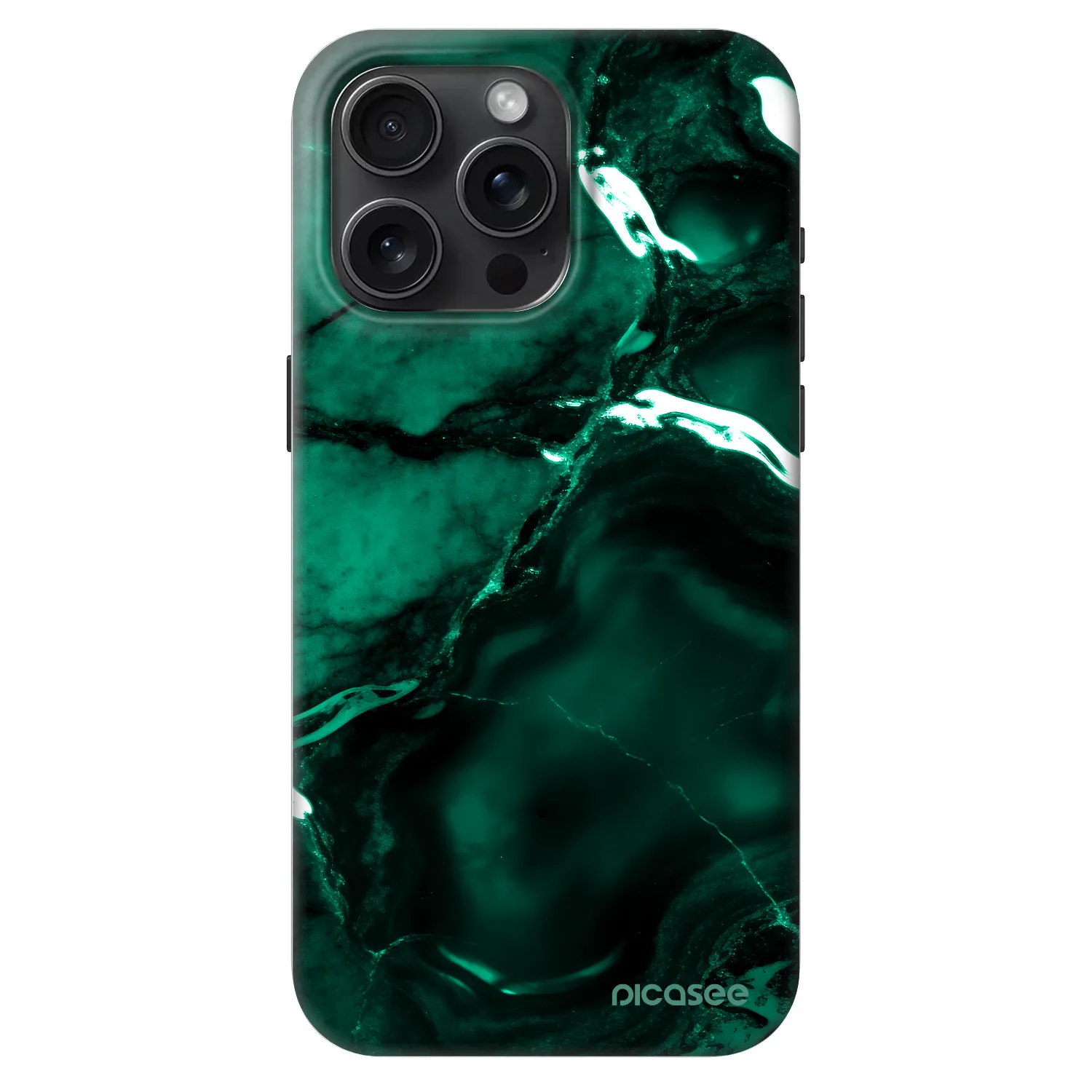 Picasee Fashion Case MagSafe na Apple iPhone 15 Pro Max - Dark emerald