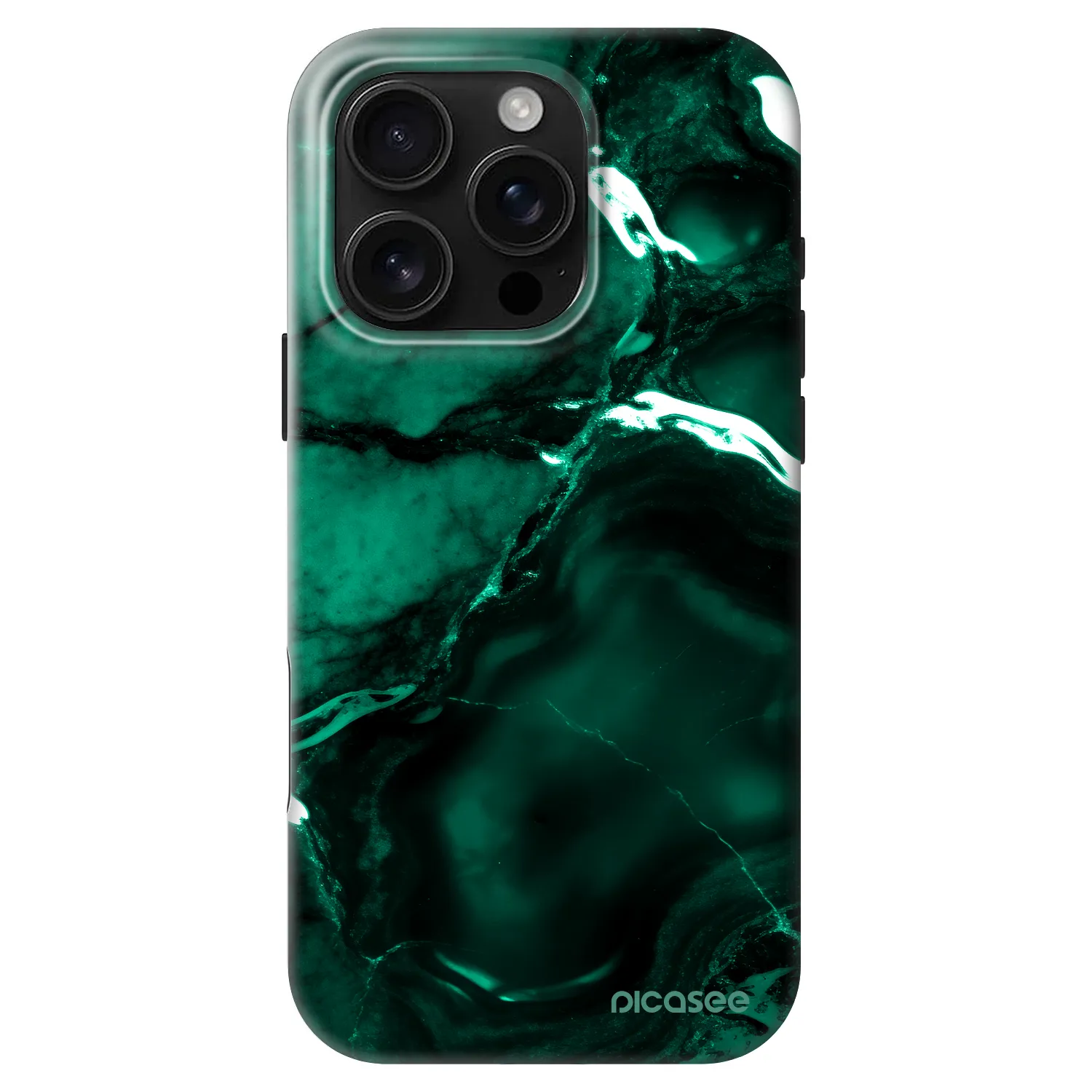 Picasee Fashion Case MagSafe na Apple iPhone 16 Pro - Dark emerald
