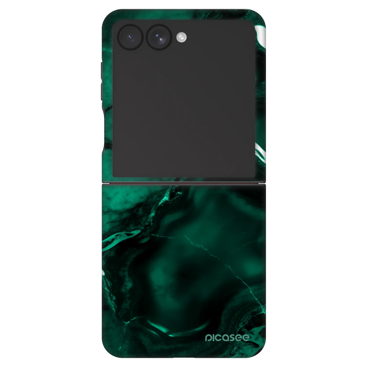 Picasee Fashion Case na Samsung Galaxy Z Flip7 5G - Dark emerald