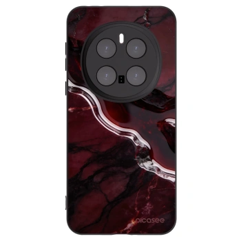 Picasee silikonowe czarne etui na Honor Magic7 Pro 5G - Cherry stone