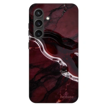 Picasee Fashion Case PowerShare pro Samsung Galaxy S24+ S926B 5G - Cherry stone