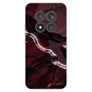 Picasee silikonowe przeźroczyste etui na Xiaomi Redmi Note 15 Pro+ - Cherry stone