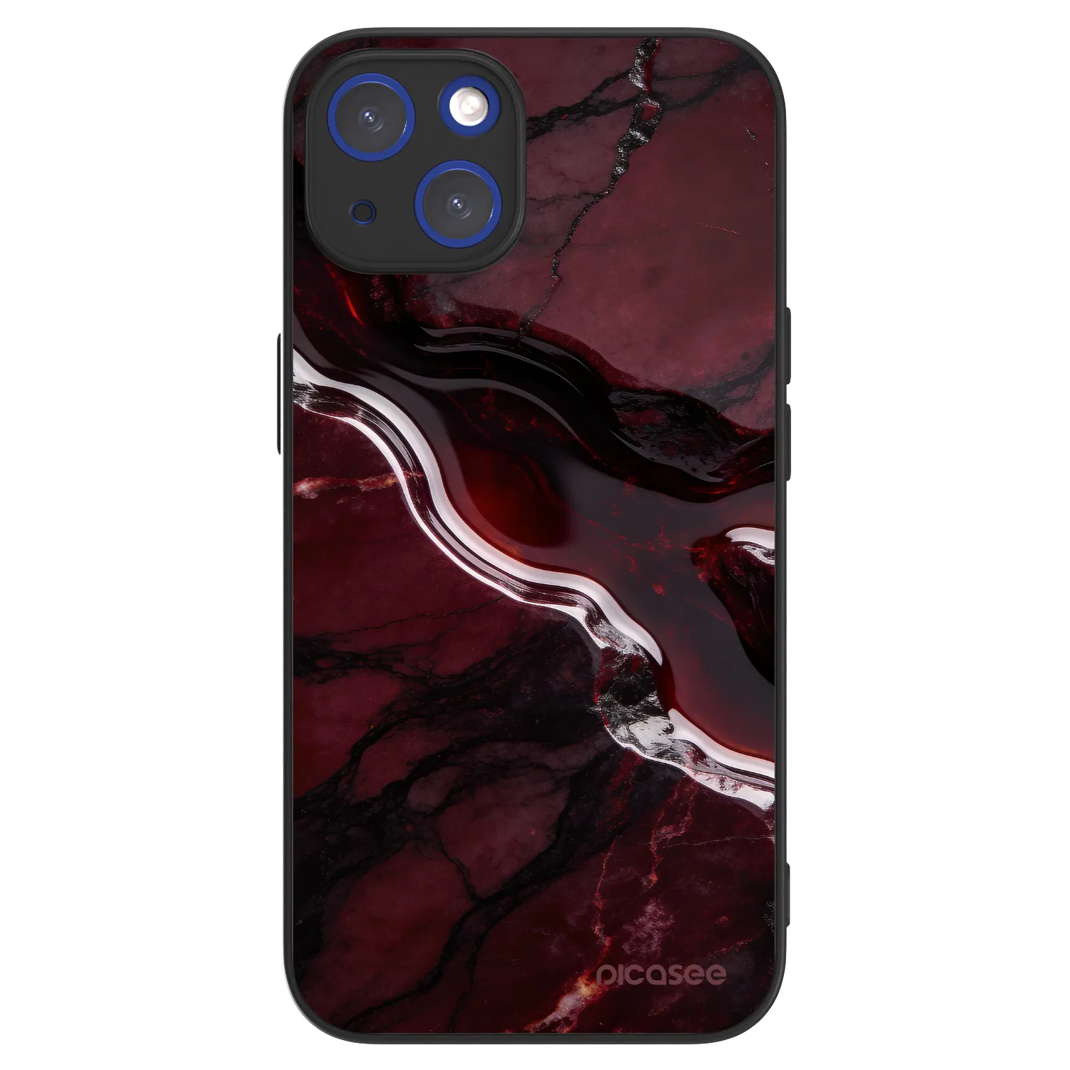 Picasee ULTIMATE CASE MagSafe pro Apple iPhone 14 - Cherry stone