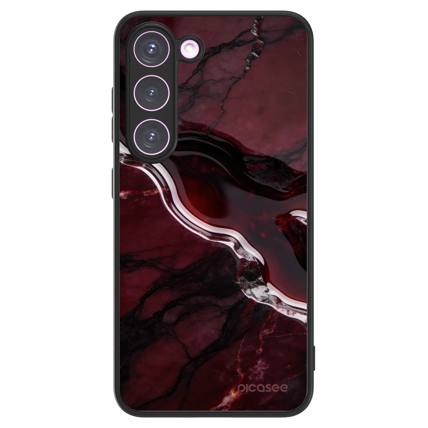 Picasee ULTIMATE CASE PowerShare pro Samsung Galaxy S23 5G - Cherry stone