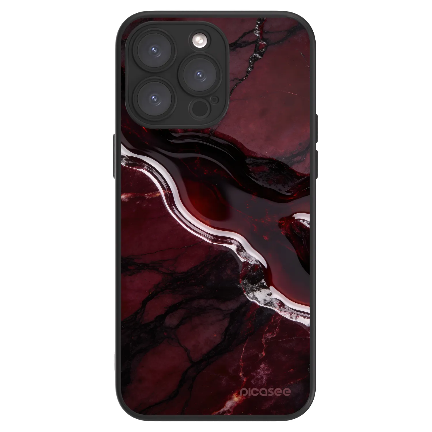 Picasee ULTIMATE CASE na Apple iPhone 15 Pro Max - Cherry stone