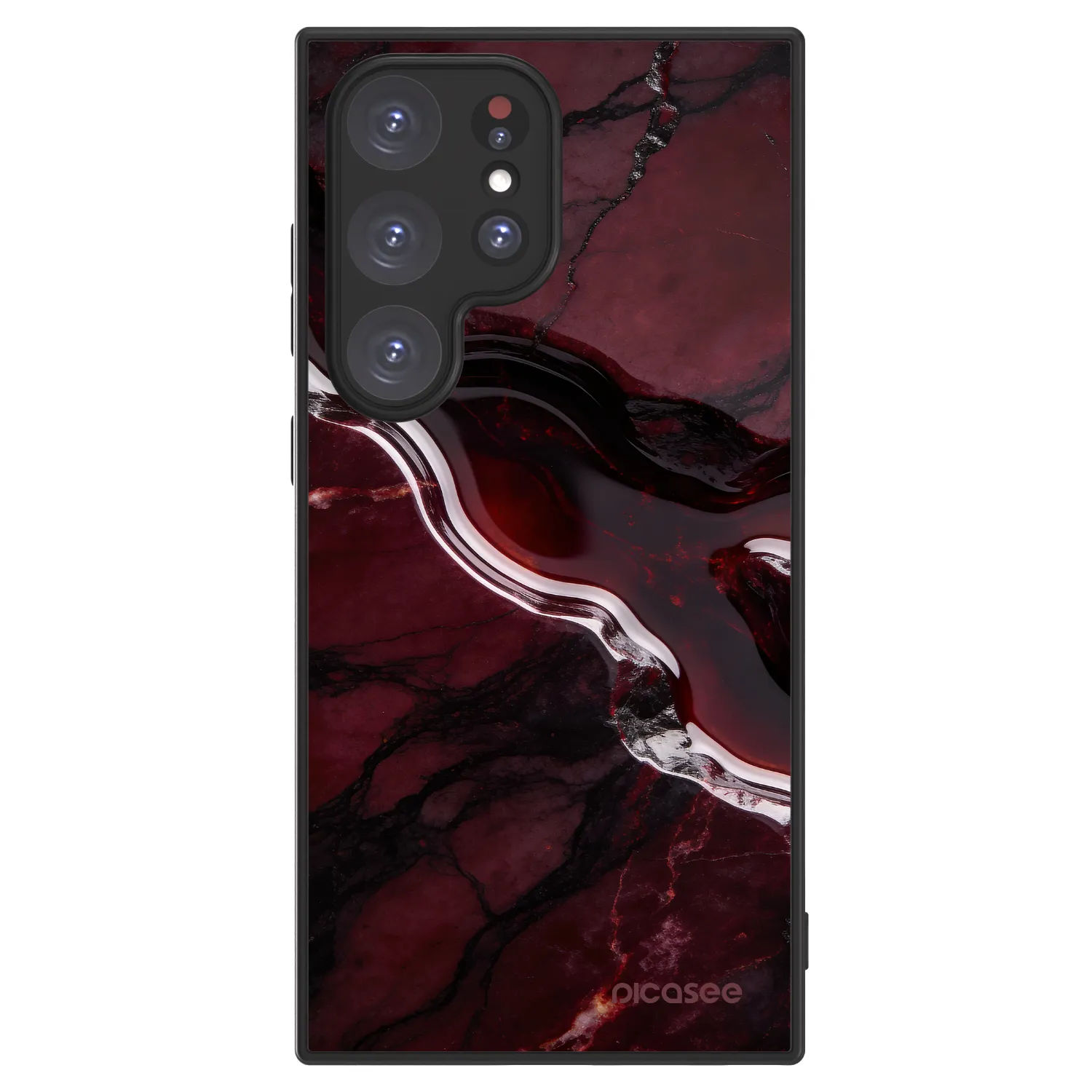 Picasee ULTIMATE CASE na Samsung Galaxy S24 Ultra S928B 5G - Cherry stone