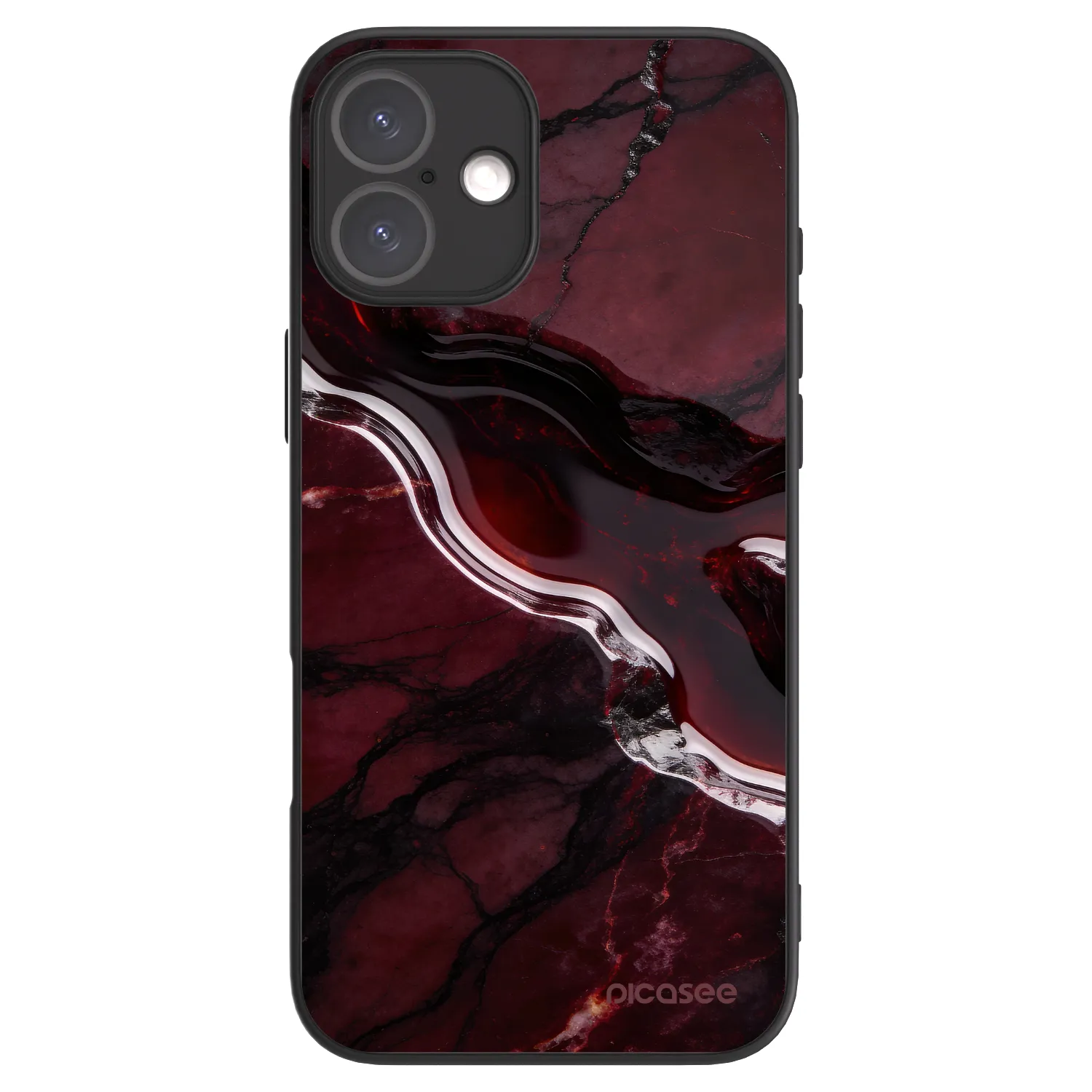 Picasee ULTIMATE CASE MagSafe pro Apple iPhone 16 Plus - Cherry stone