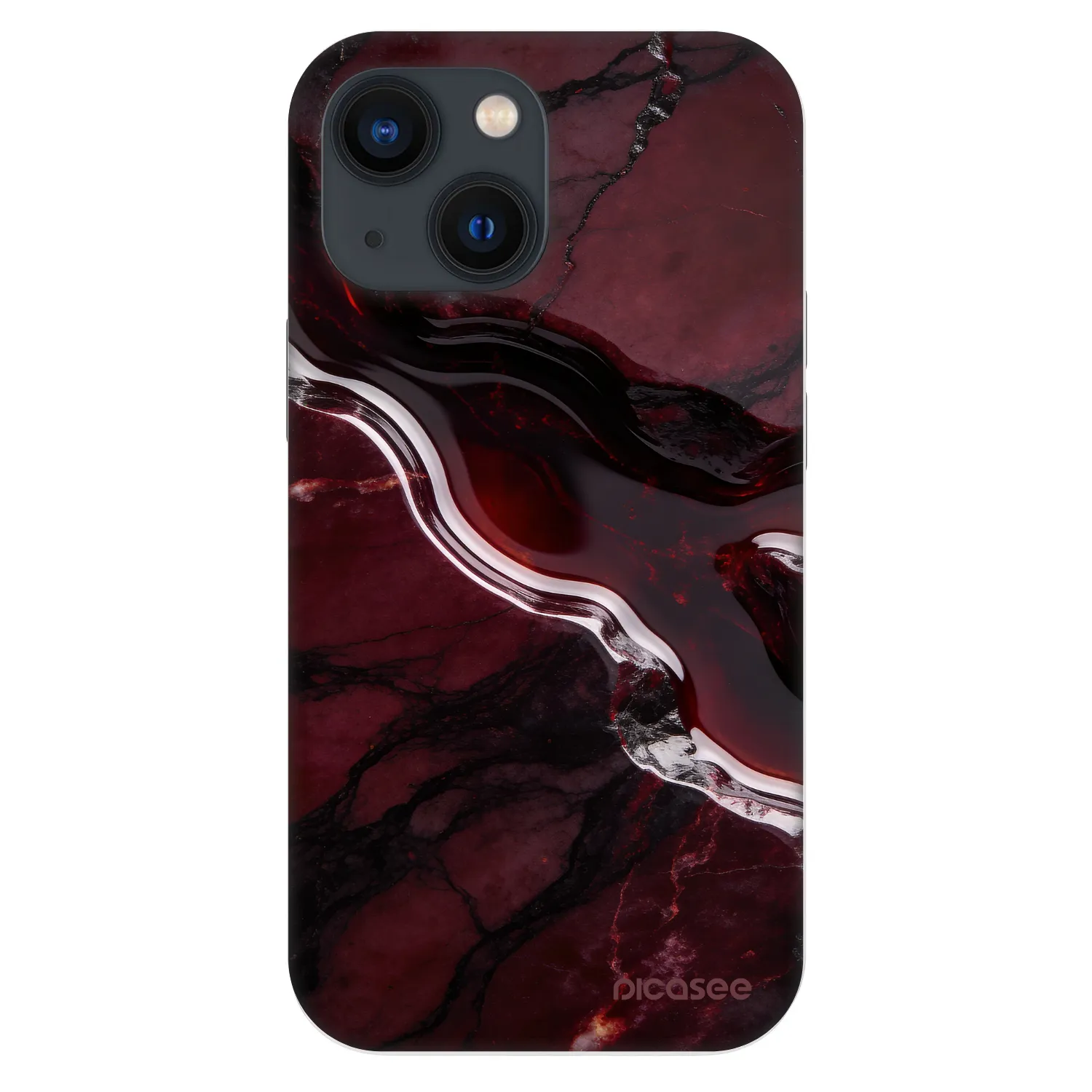 Picasee Fashion Case na Apple iPhone 13 mini - Cherry stone