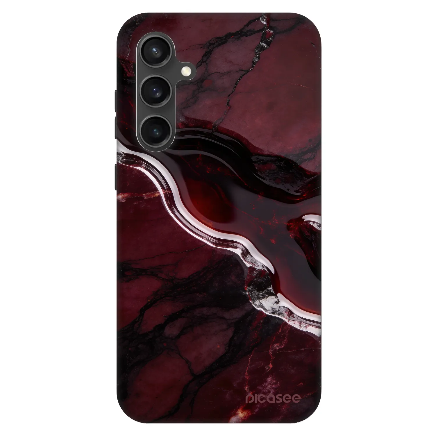 Picasee Fashion Case na Samsung Galaxy S23 FE S711B - Cherry stone