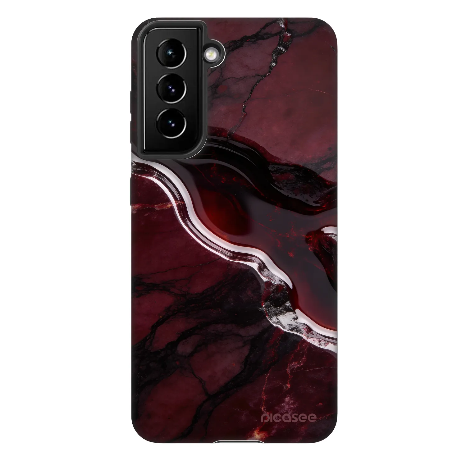 Picasee Fashion Case na Samsung Galaxy S21 FE 5G - Cherry stone