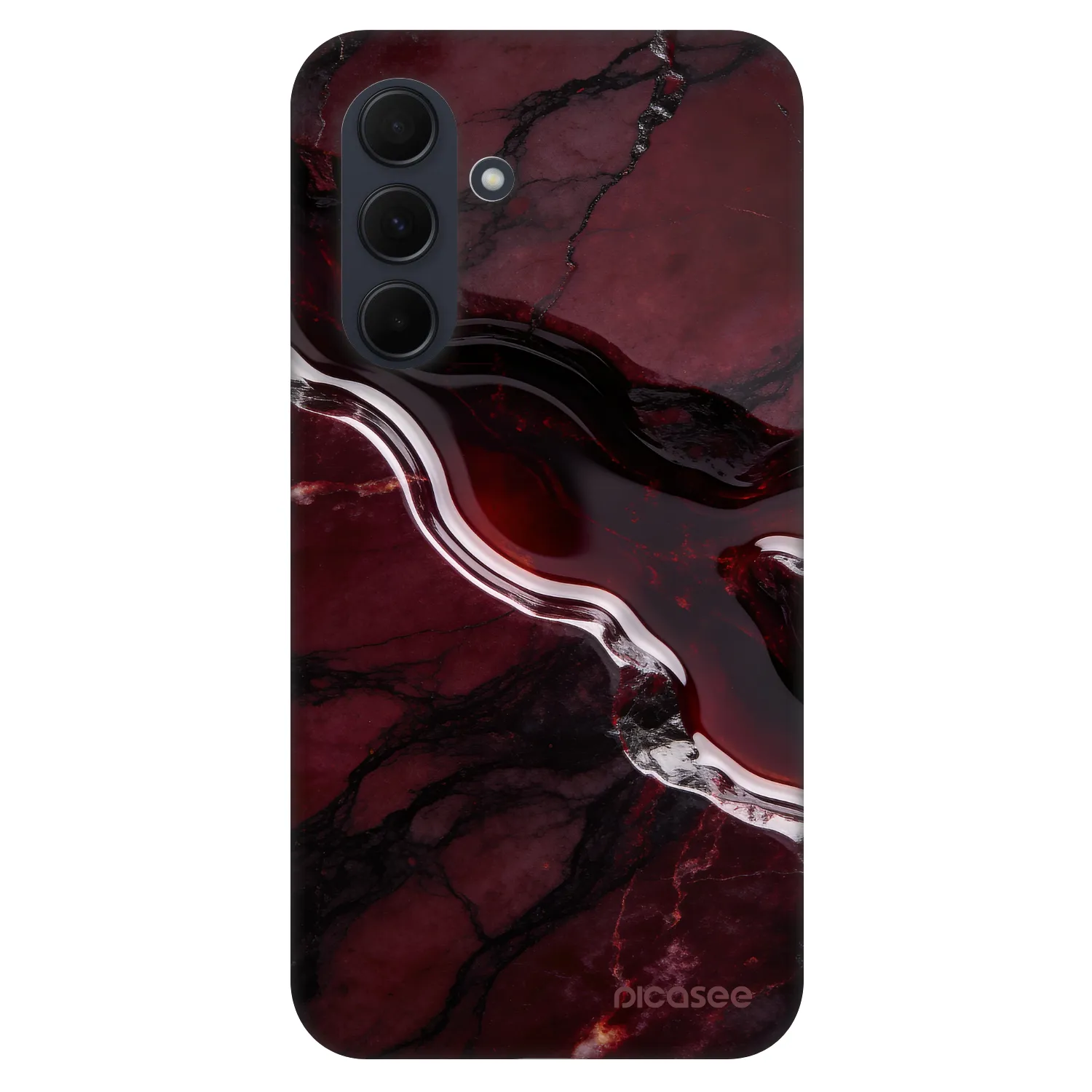 Picasee Fashion Case na Samsung Galaxy A35 5G A356B - Cherry stone