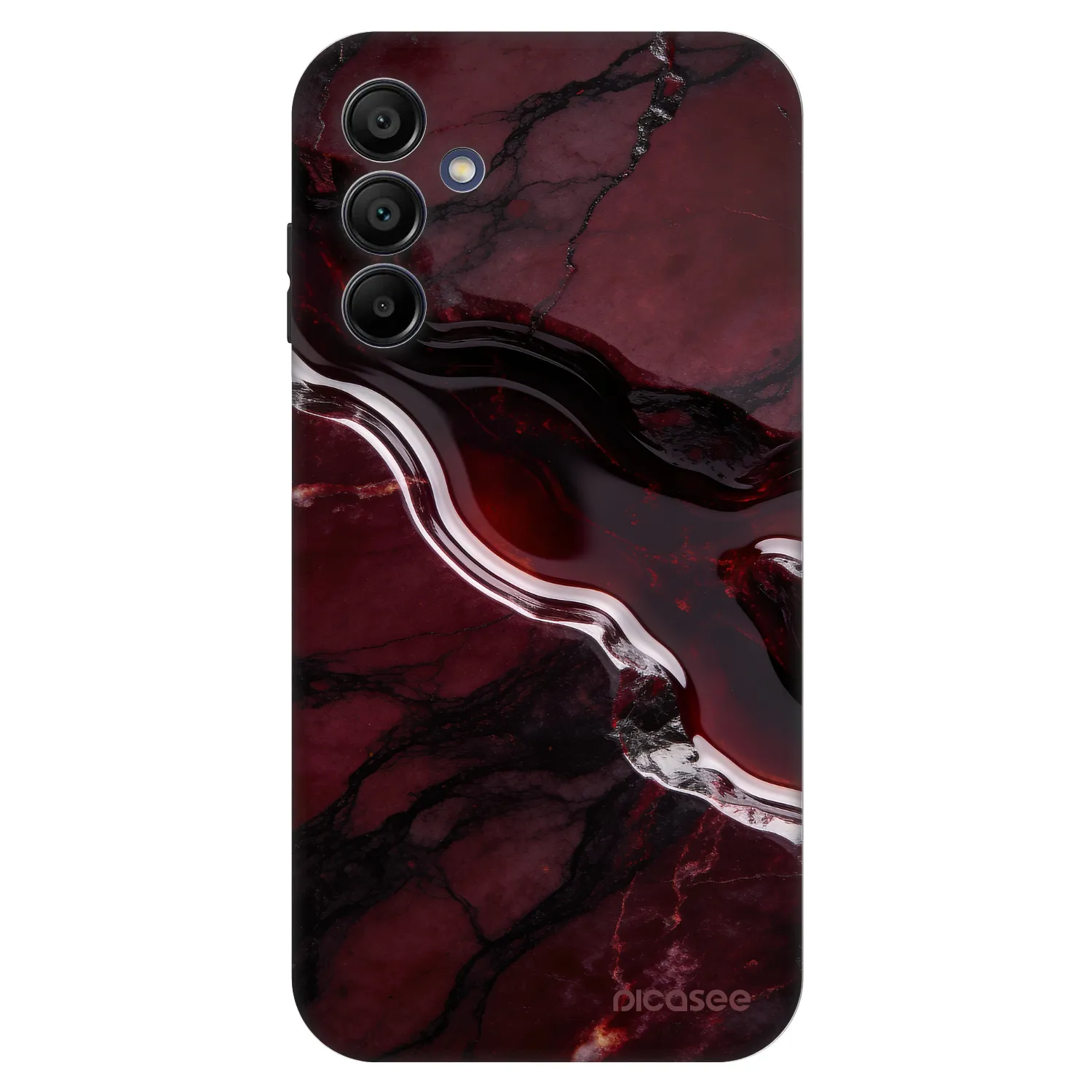 Picasee Fashion Case na Samsung Galaxy A15 A156B 5G - Cherry stone