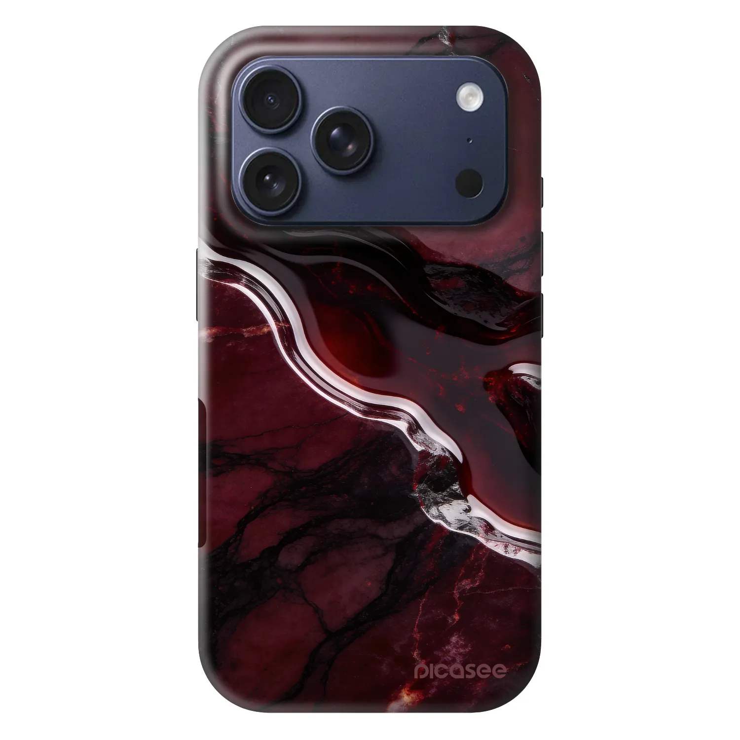 Picasee Fashion Case MagSafe na Apple iPhone 17 Pro - Cherry stone