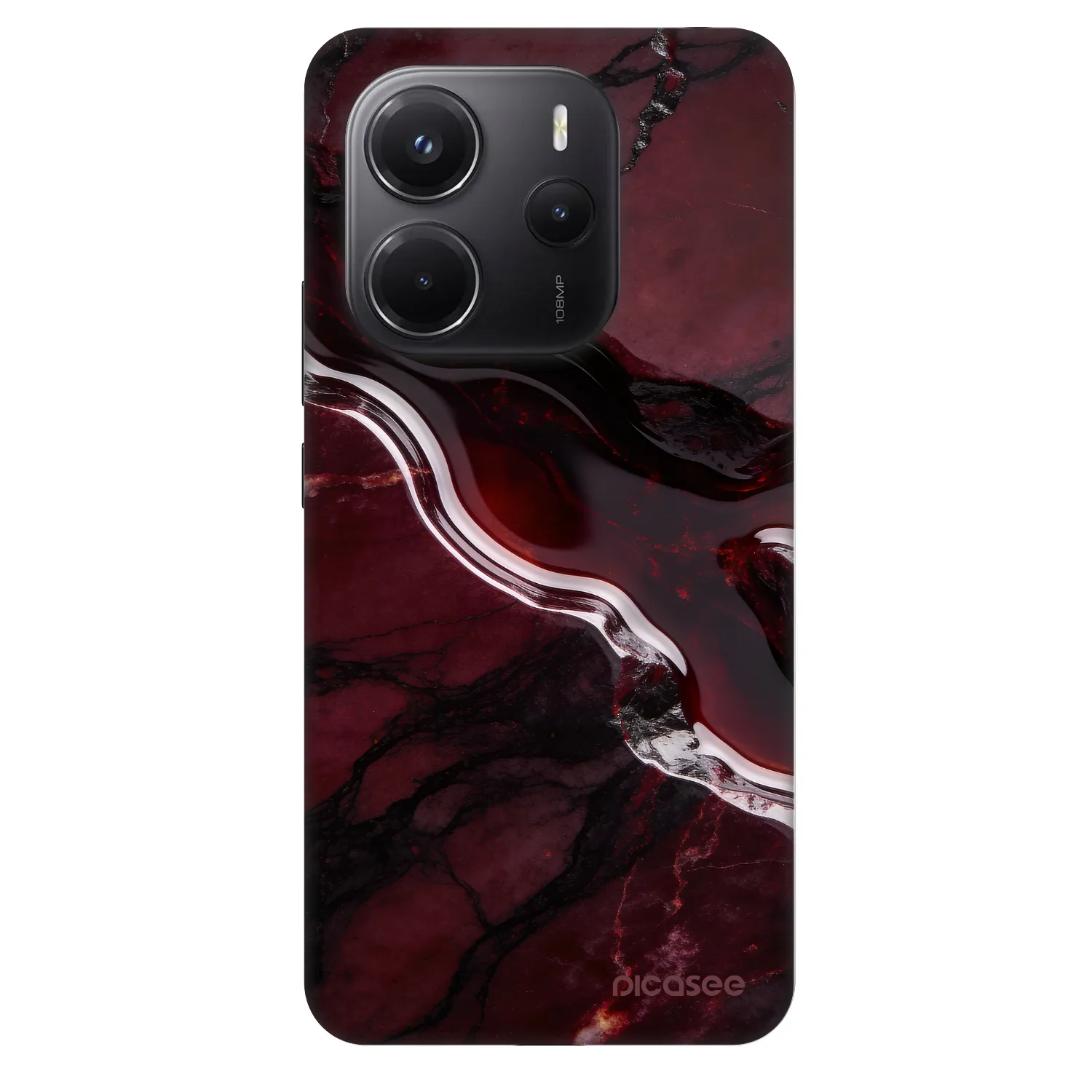 Picasee Fashion Case na Xiaomi Redmi Note 14 4G - Cherry stone