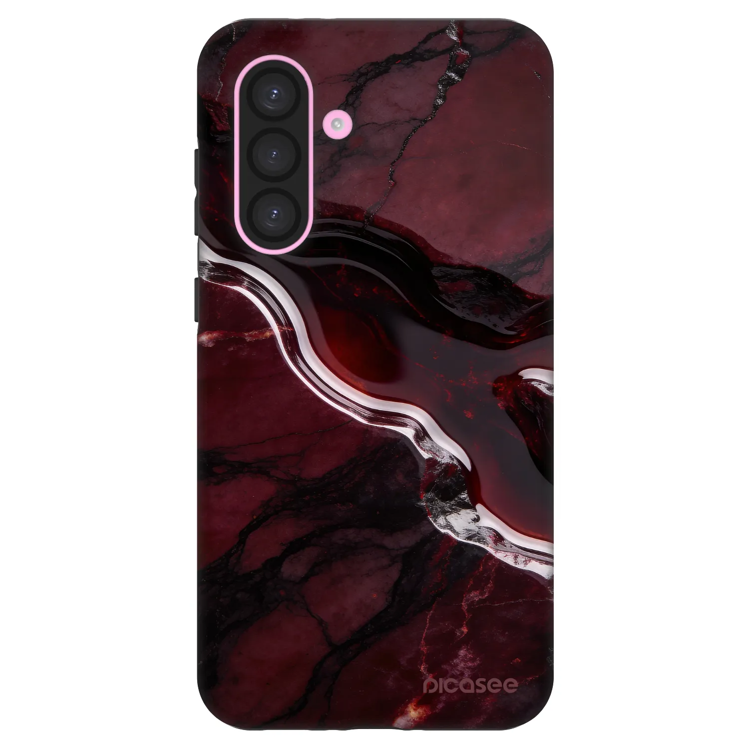 Picasee Fashion Case na Samsung Galaxy A56 5G A566B - Cherry stone