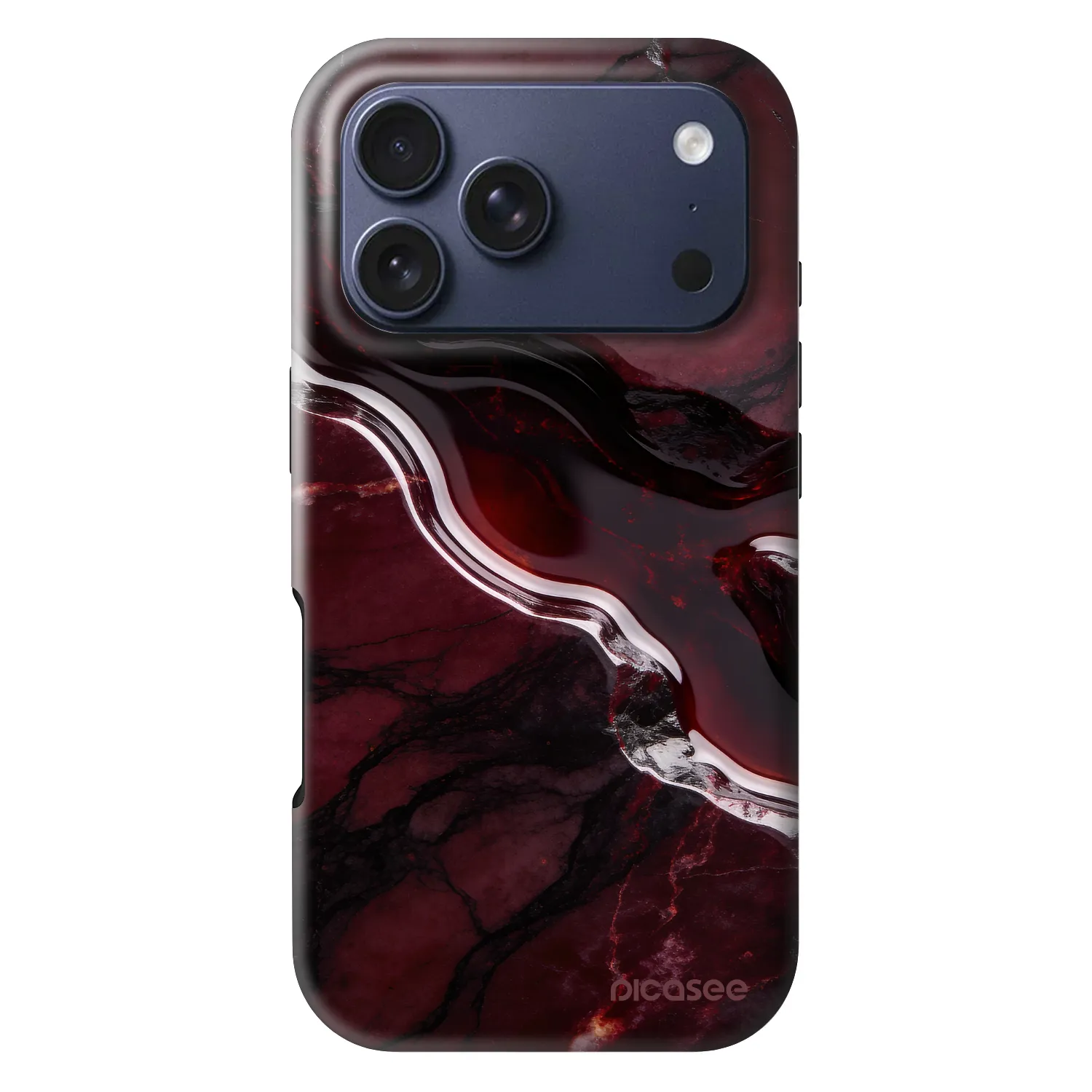 Picasee Fashion Case MagSafe na Apple iPhone 18 Pro - Cherry stone