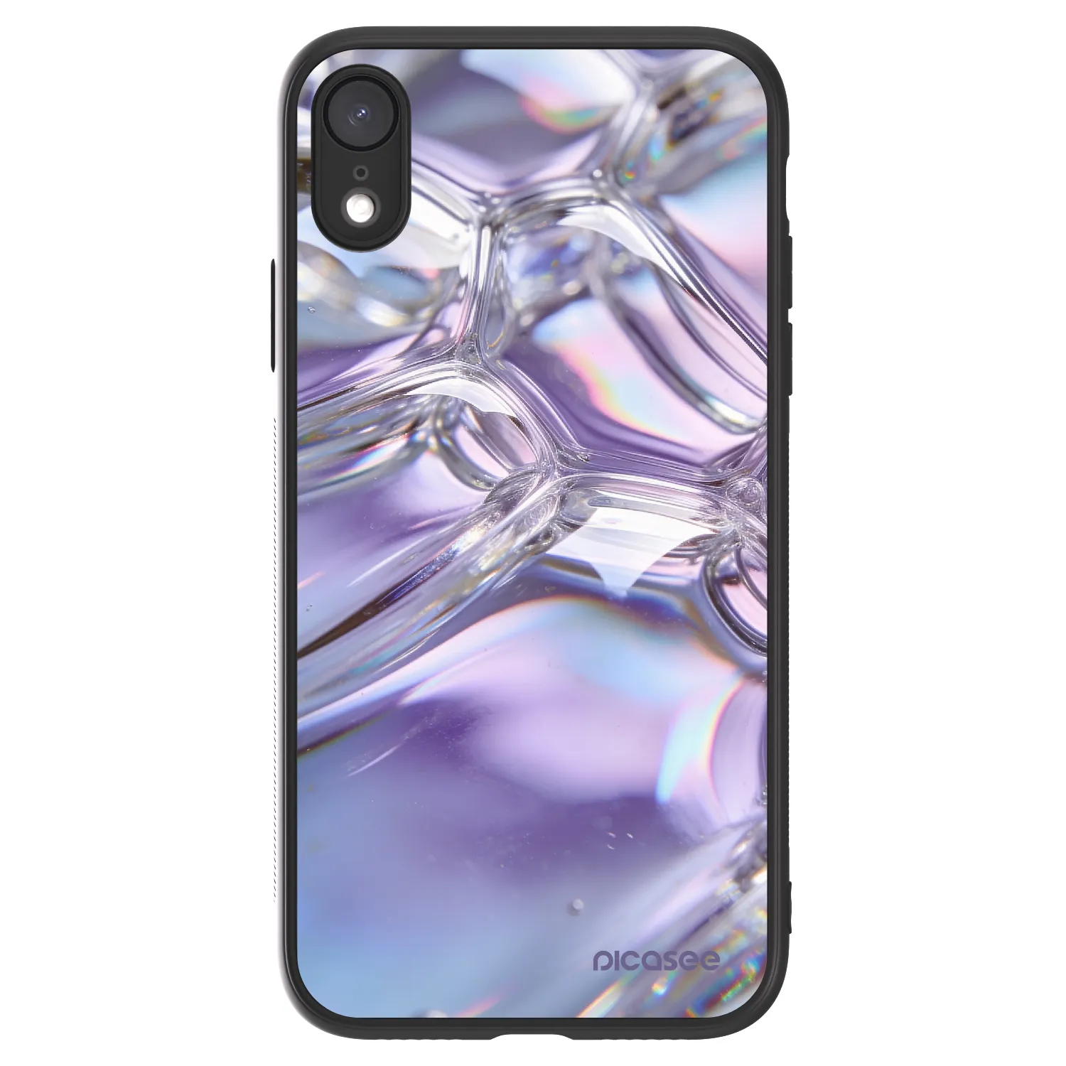 Picasee ULTIMATE CASE na Apple iPhone XR - Iridescent bubbles