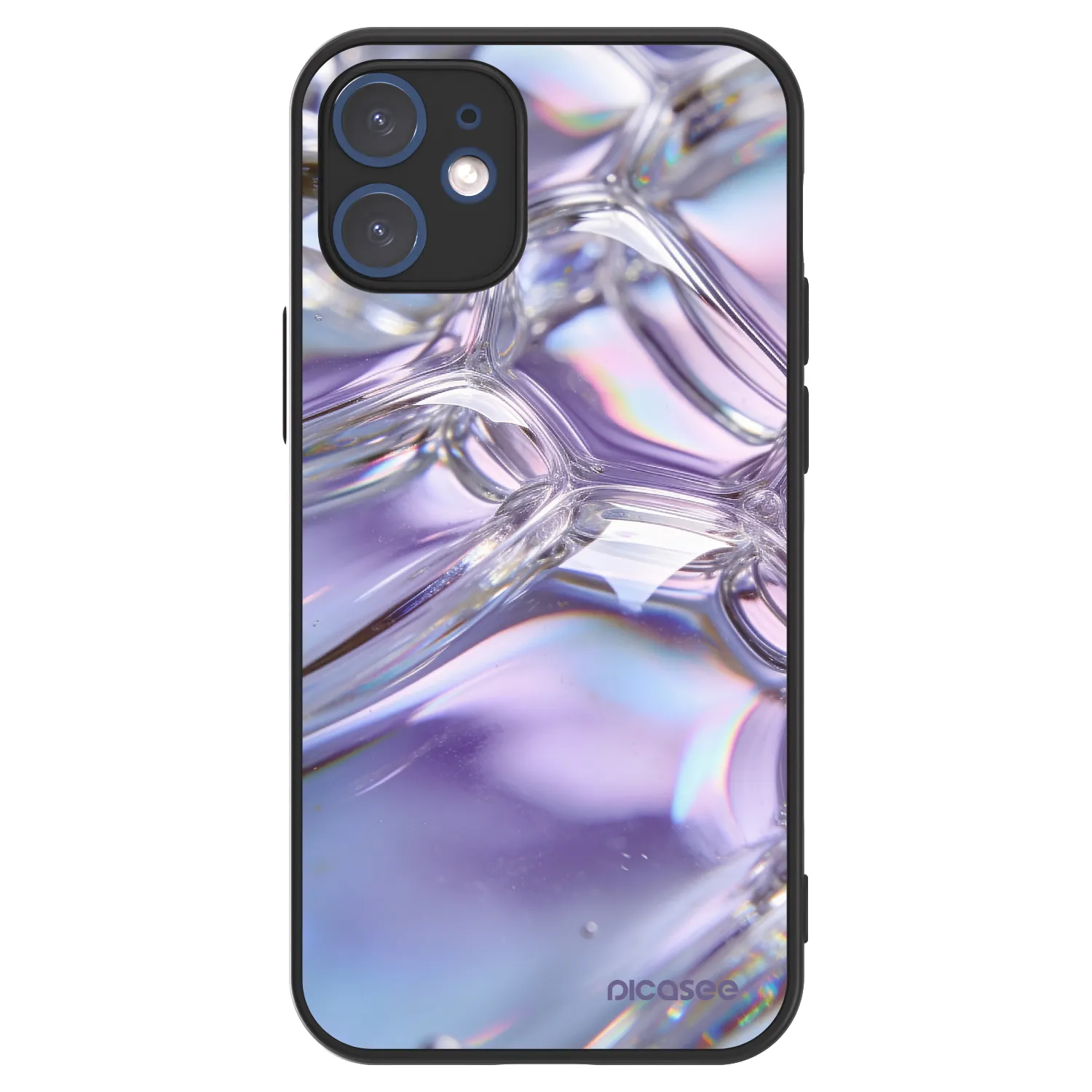 Picasee ULTIMATE CASE na Apple iPhone 12 mini - Iridescent bubbles