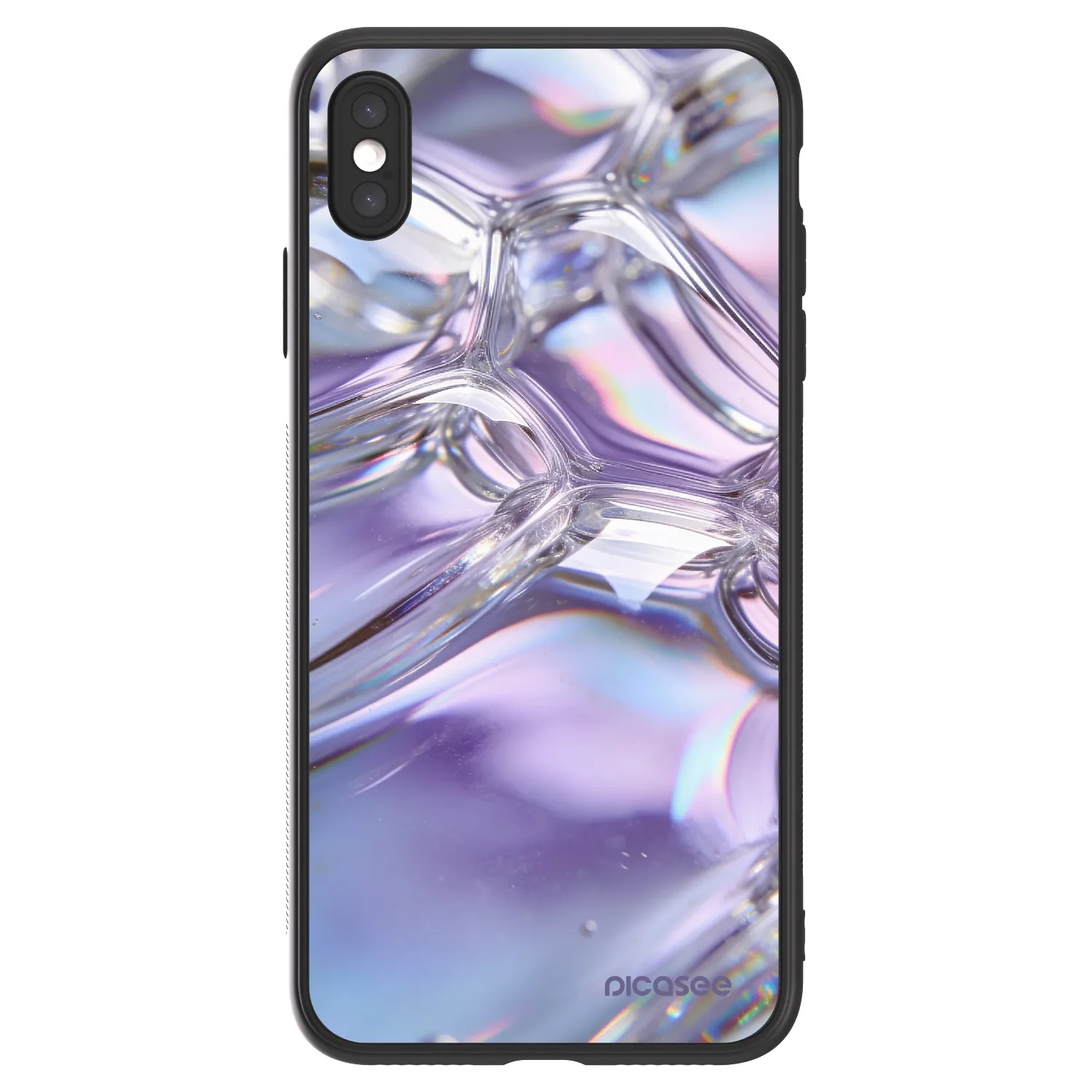 Picasee ULTIMATE CASE na Apple iPhone XS Max - Iridescent bubbles
