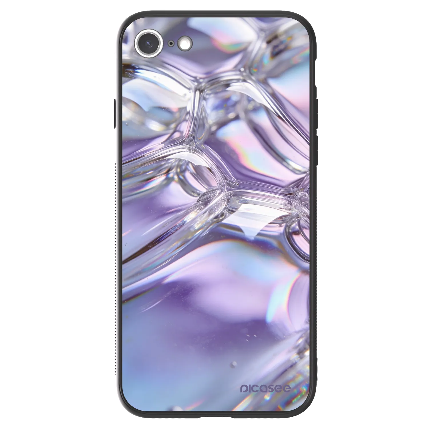 Picasee ULTIMATE CASE na Apple iPhone SE 2020 - Iridescent bubbles
