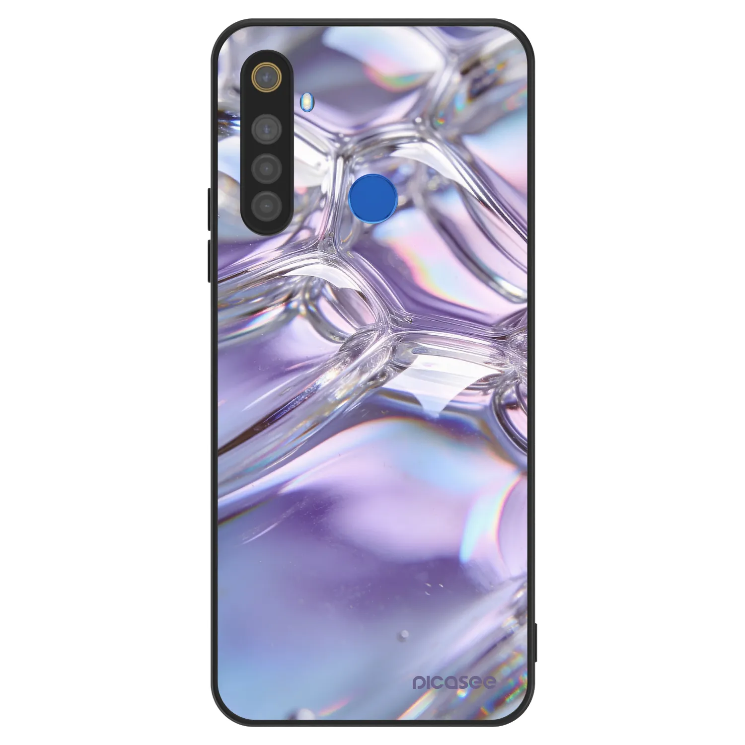 Picasee ULTIMATE CASE na Realme 5 - Iridescent bubbles