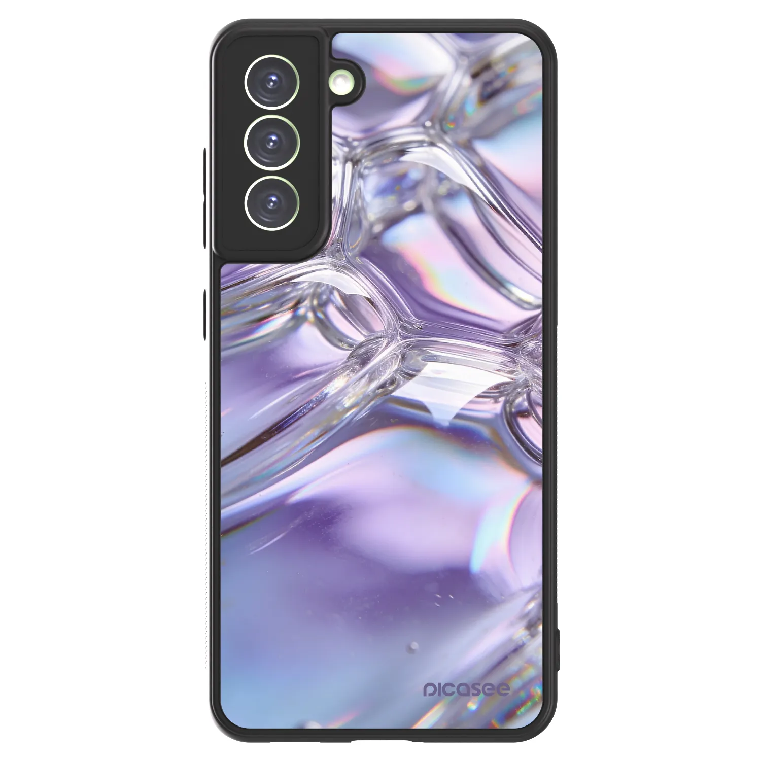 Picasee ULTIMATE CASE na Samsung Galaxy S21 FE 5G - Iridescent bubbles