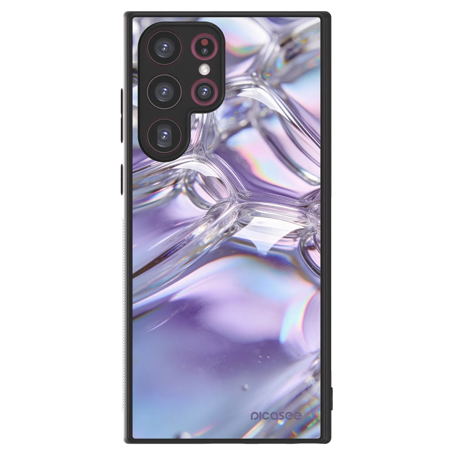 Picasee ULTIMATE CASE na Samsung Galaxy S22 Ultra 5G - Iridescent bubbles