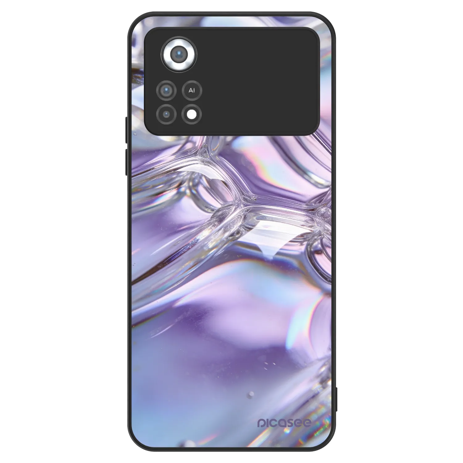 Picasee ULTIMATE CASE na Xiaomi Poco X4 Pro 5G - Iridescent bubbles