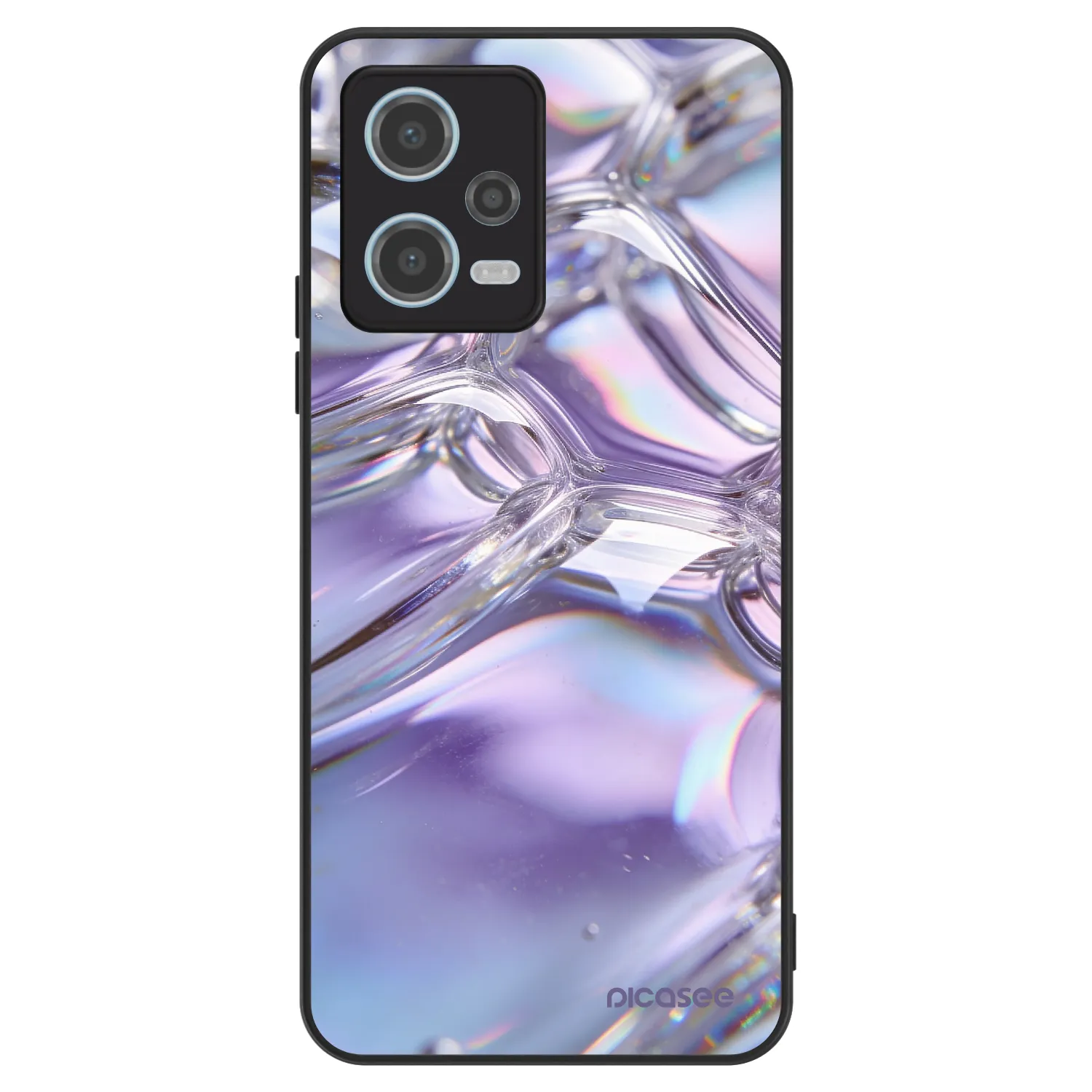 Picasee ULTIMATE CASE na Xiaomi Redmi Note 12 5G - Iridescent bubbles