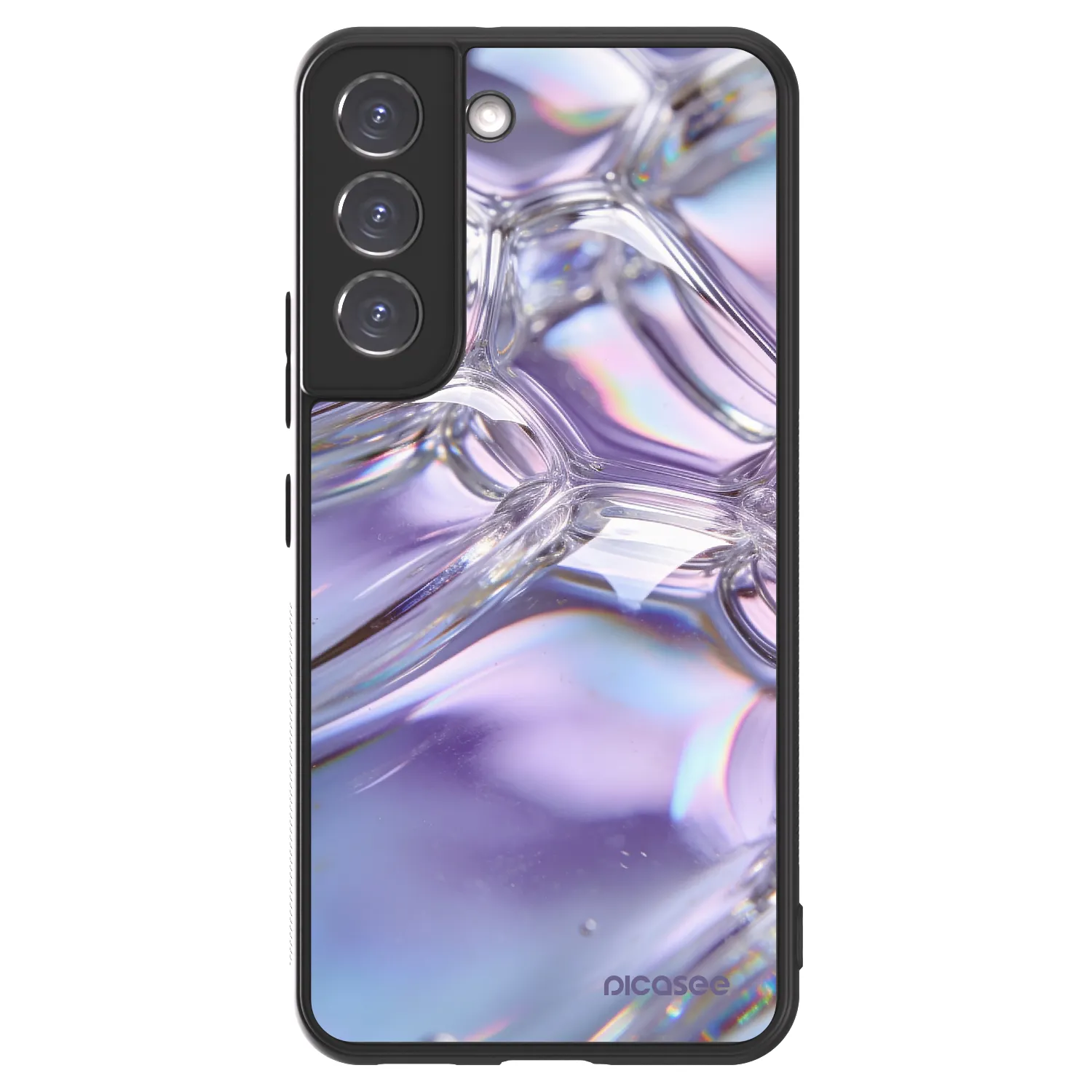 Picasee ULTIMATE CASE PowerShare pro Samsung Galaxy S22 5G - Iridescent bubbles