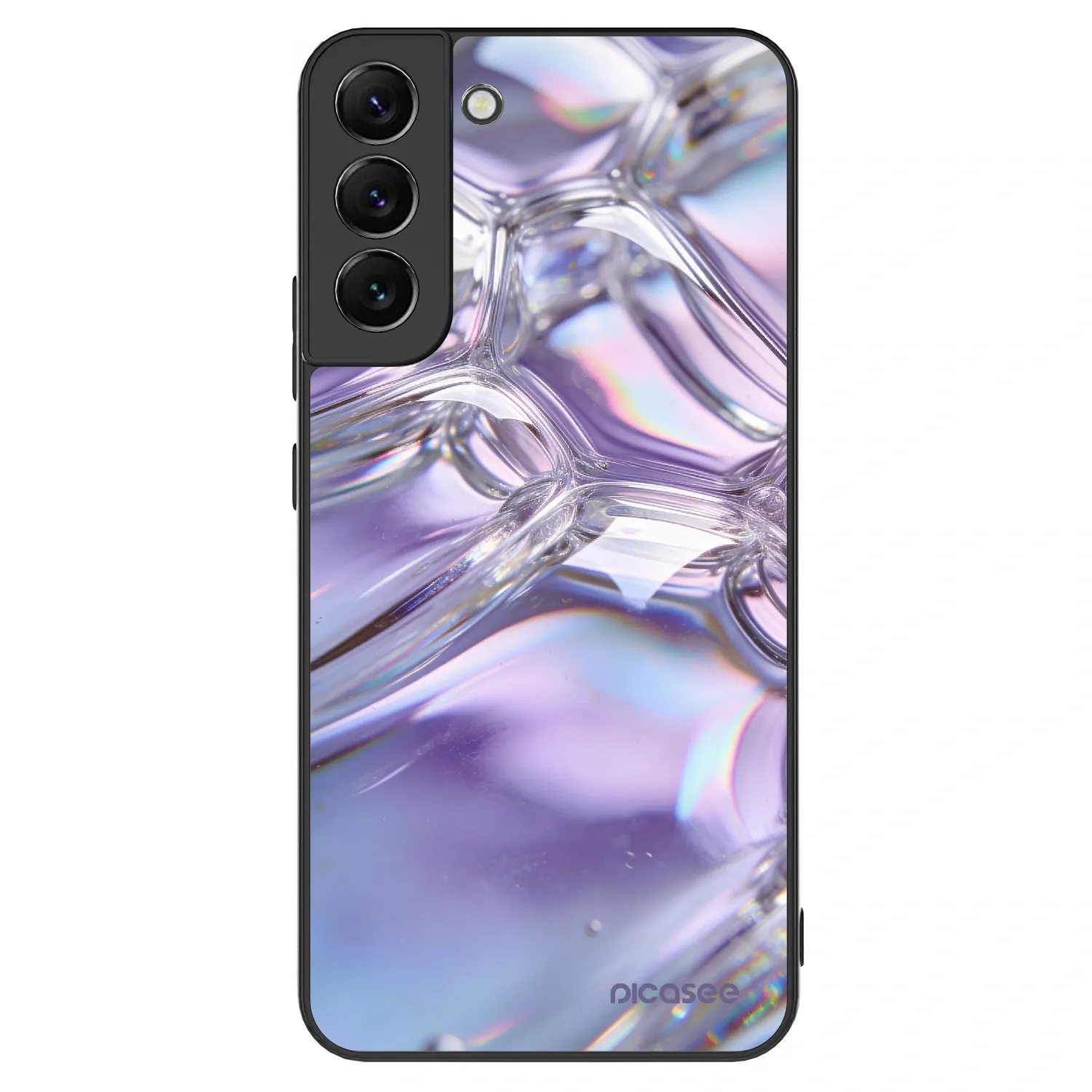 Picasee ULTIMATE CASE PowerShare pro Samsung Galaxy S22+ 5G - Iridescent bubbles