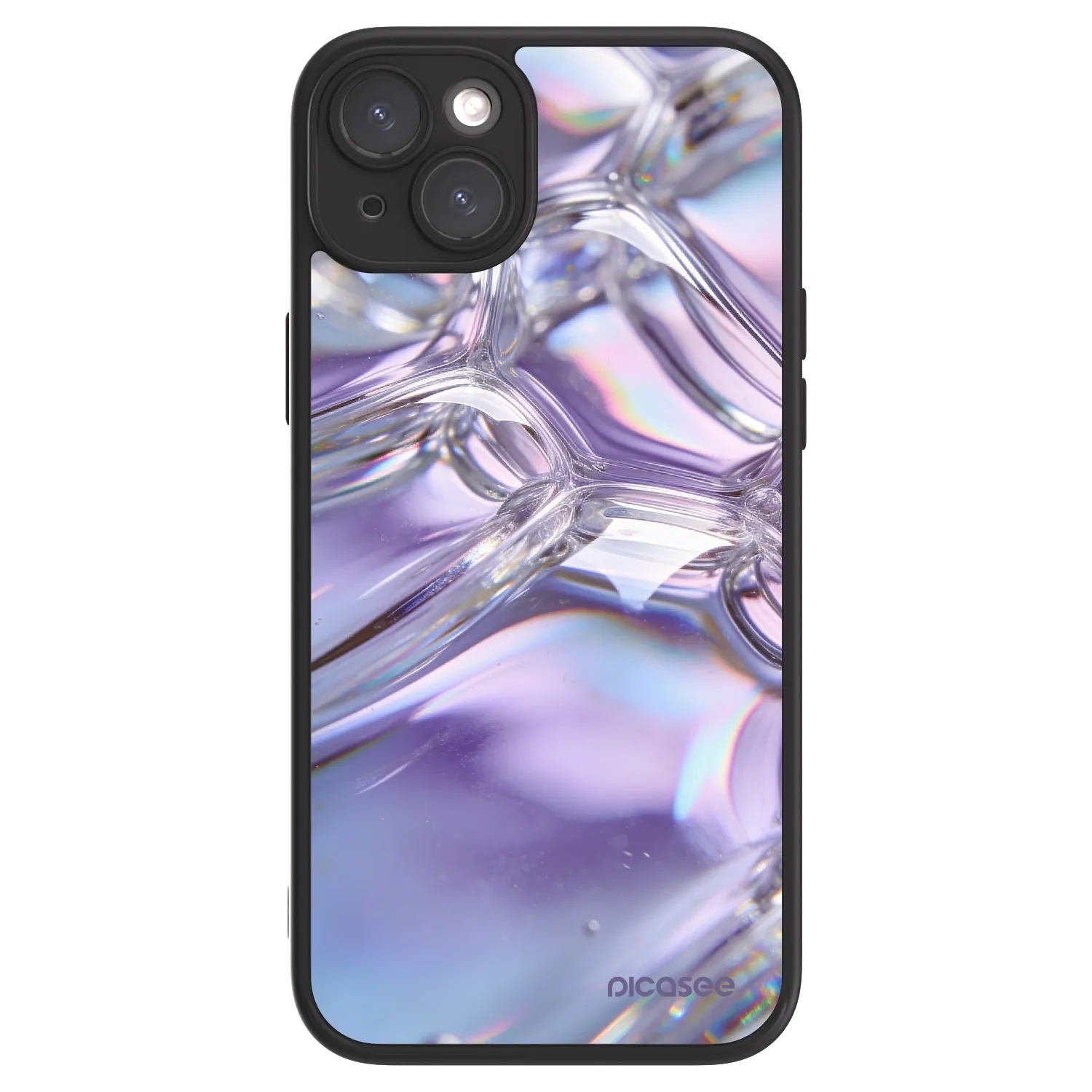 Picasee ULTIMATE CASE na Apple iPhone 15 Plus - Iridescent bubbles