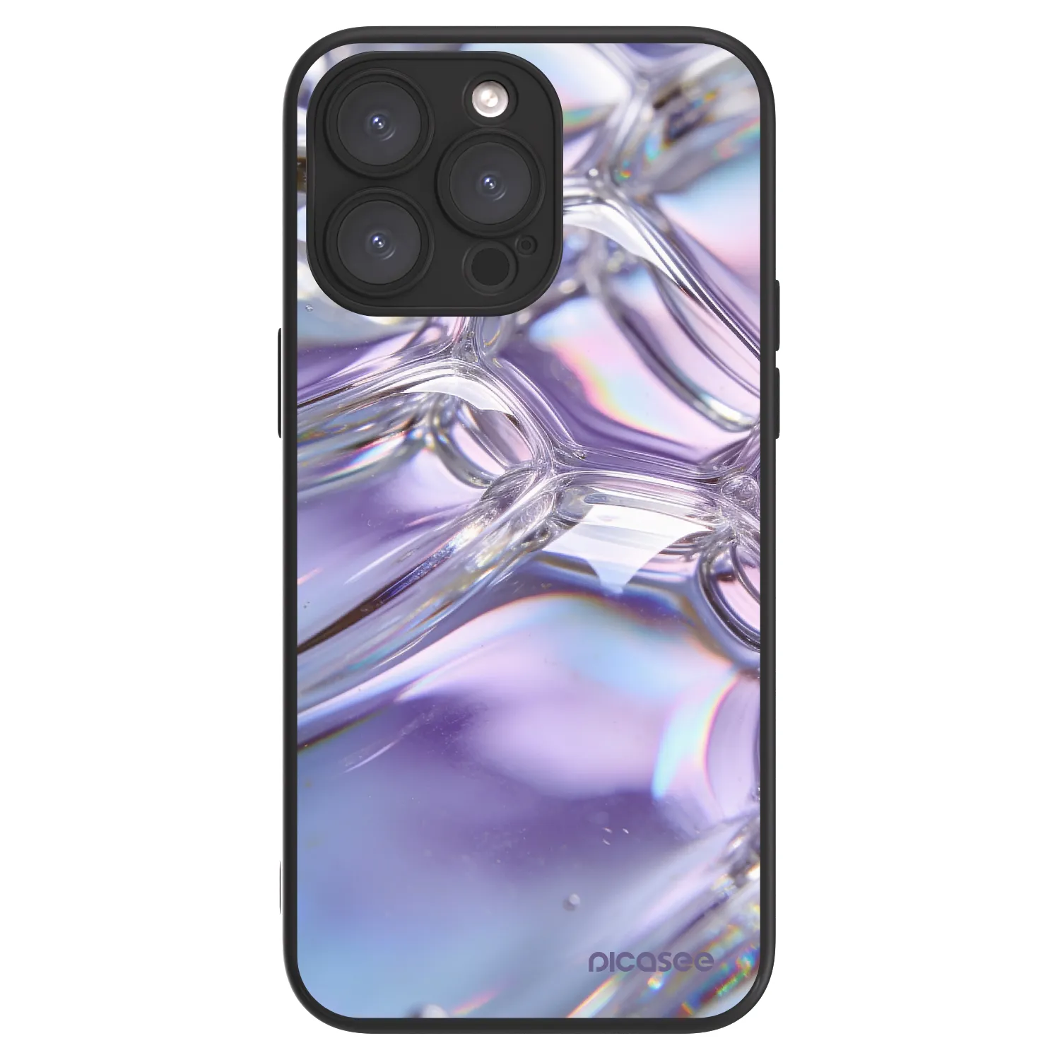 Picasee ULTIMATE CASE MagSafe pro Apple iPhone 15 Pro Max - Iridescent bubbles