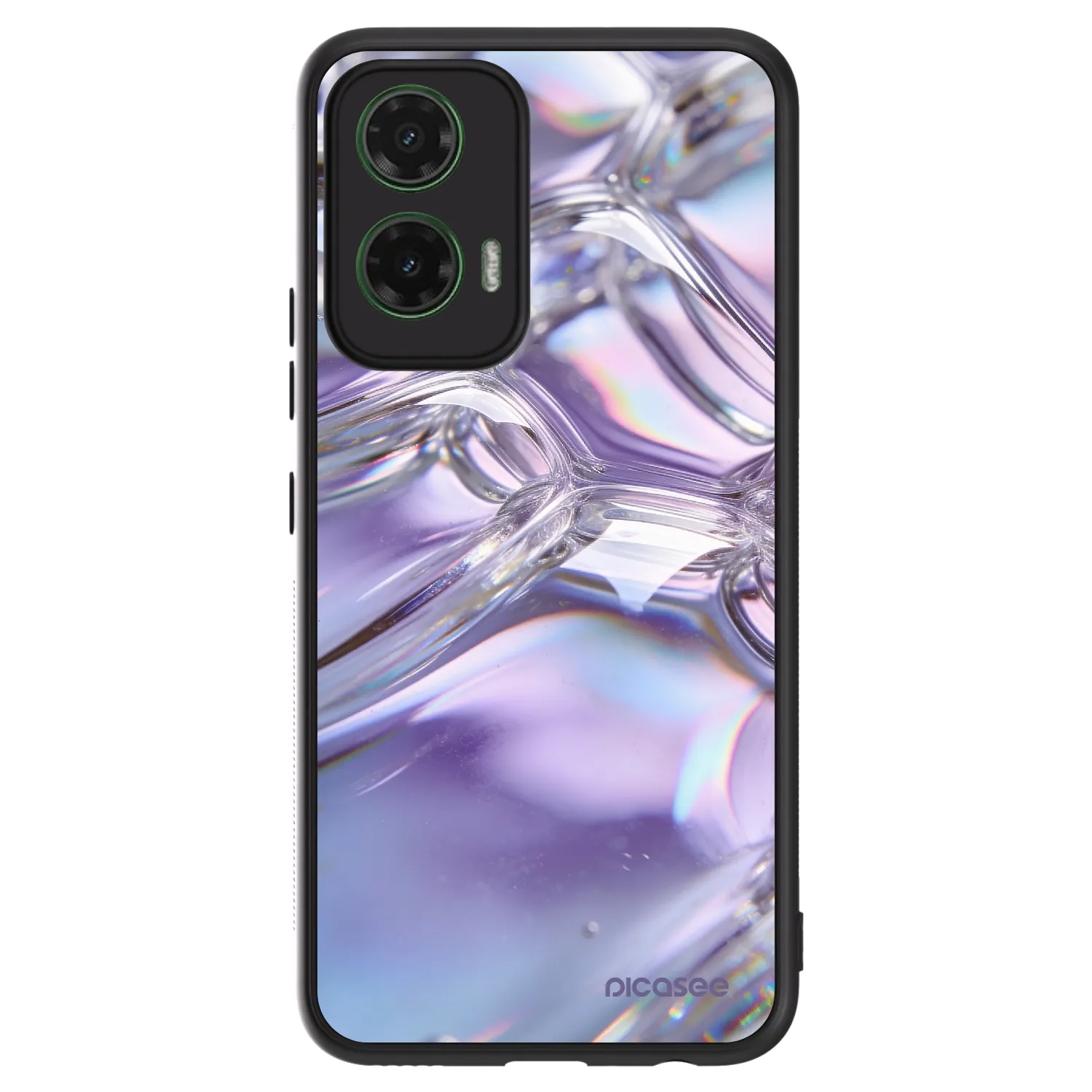 Picasee ULTIMATE CASE na Motorola Moto G35 5G - Iridescent bubbles