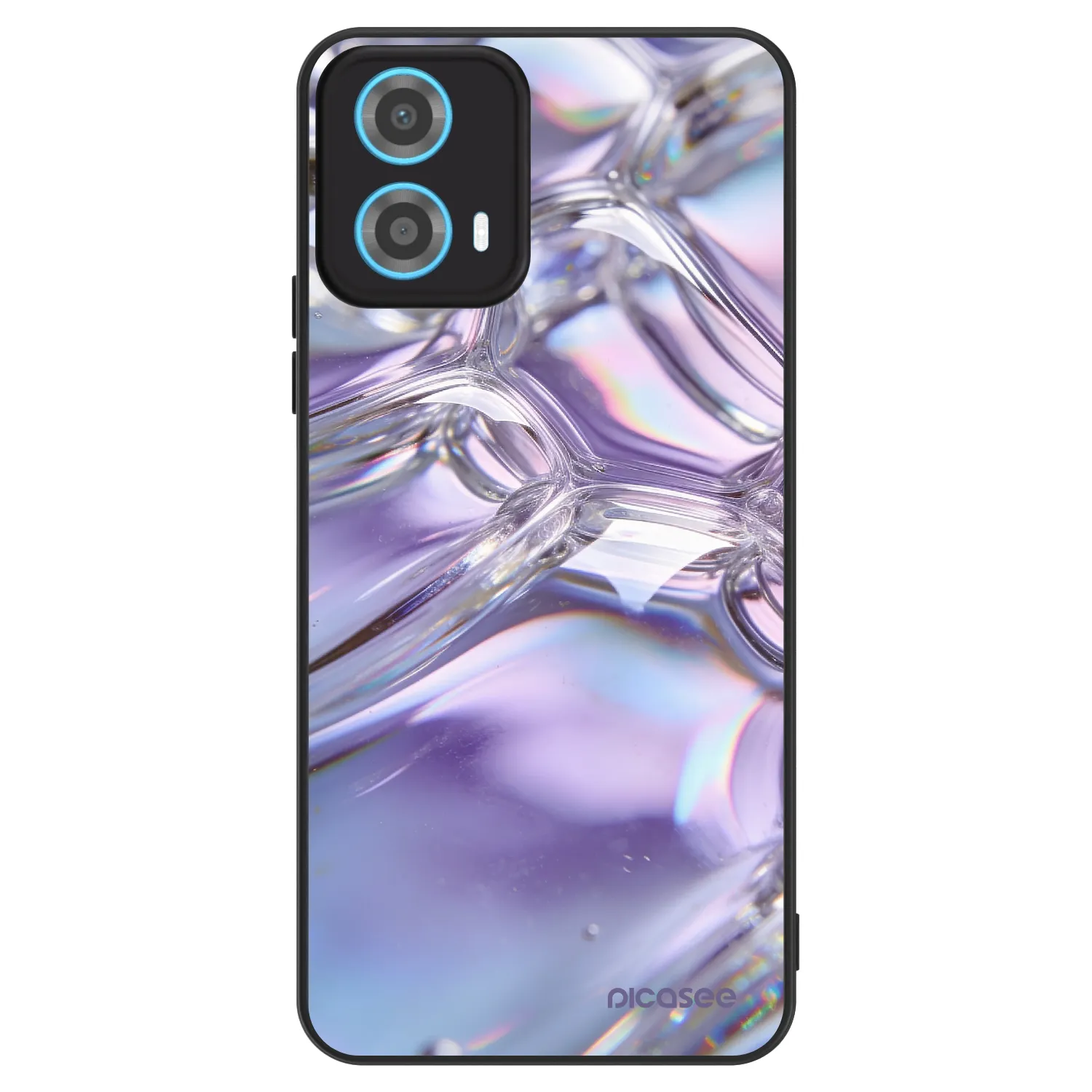 Picasee ULTIMATE CASE na Motorola Moto G34 5G - Iridescent bubbles