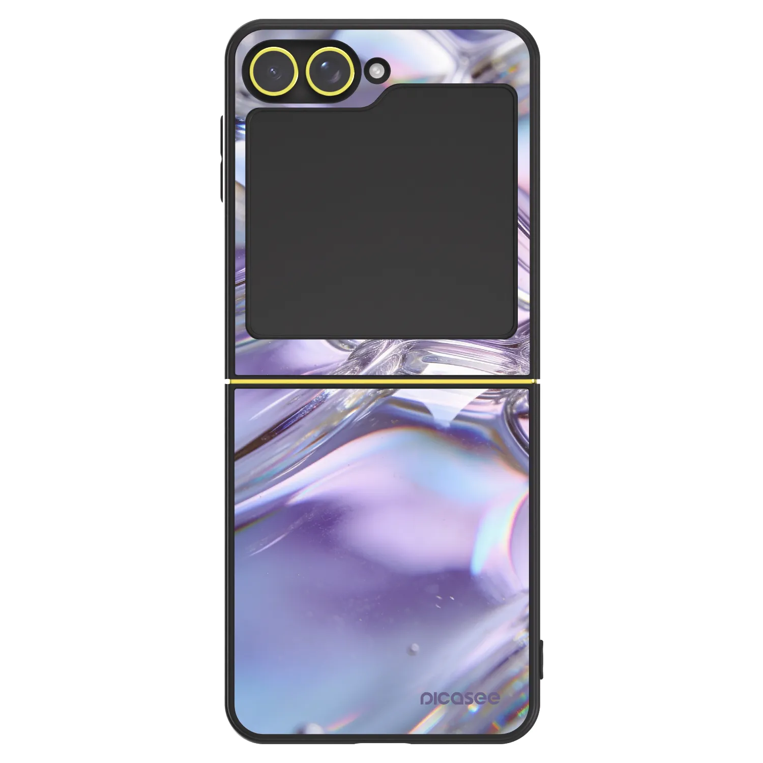 Picasee ULTIMATE CASE na Samsung Galaxy Z Flip5 5G - Iridescent bubbles