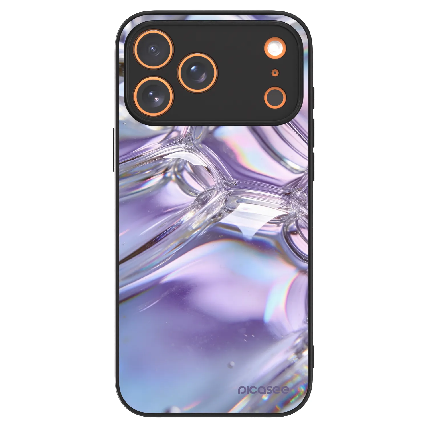 Picasee ULTIMATE CASE MagSafe pro Apple iPhone 17 Pro Max - Iridescent bubbles