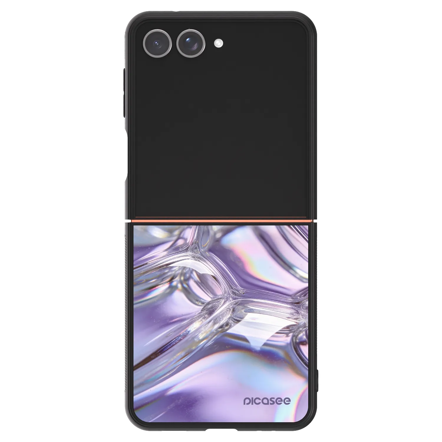Picasee ULTIMATE CASE na Samsung Galaxy Z Flip7 5G - Iridescent bubbles